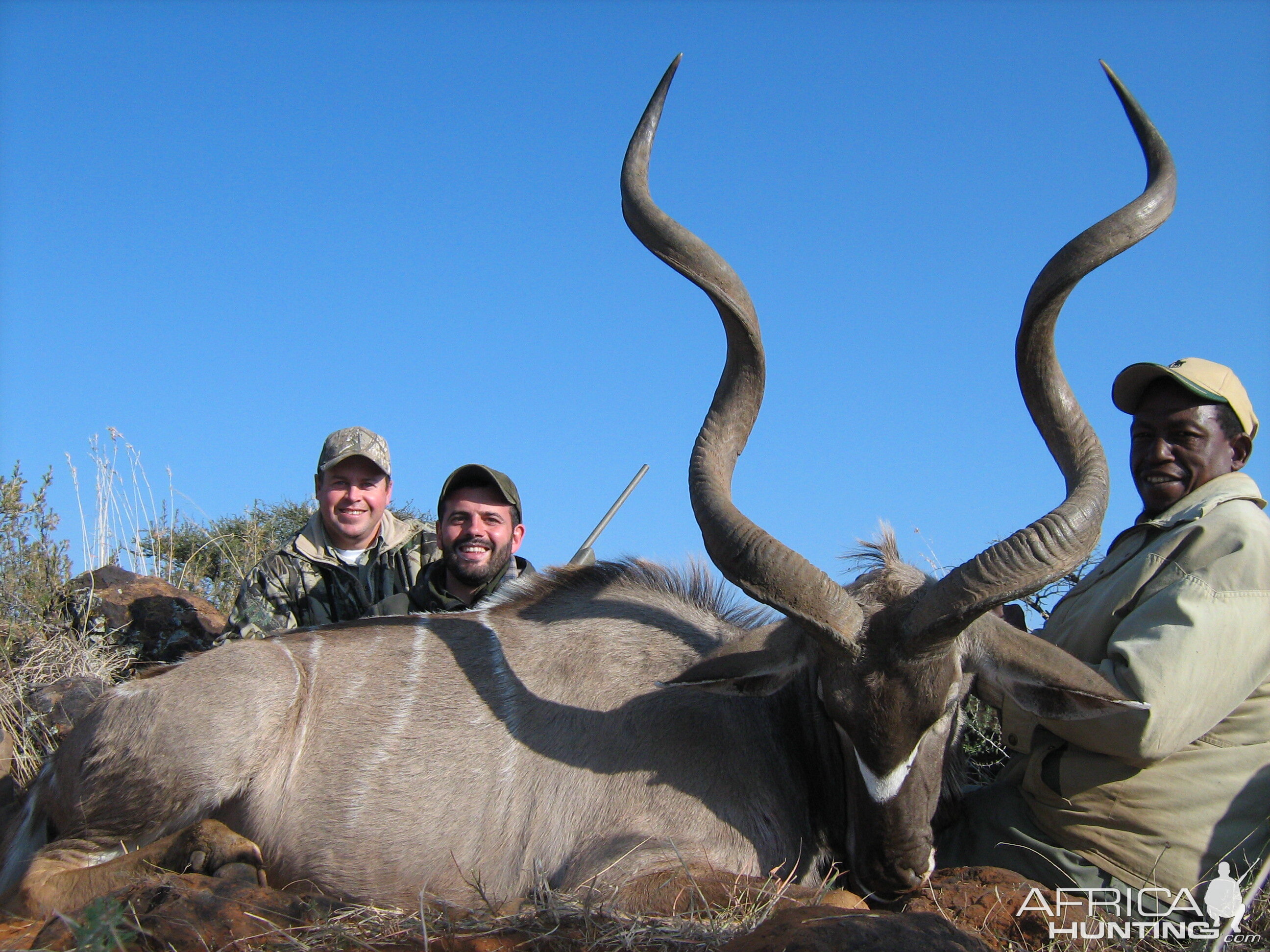 Hunting Kudu with Wintershoek Johnny Vivier Safaris in SA