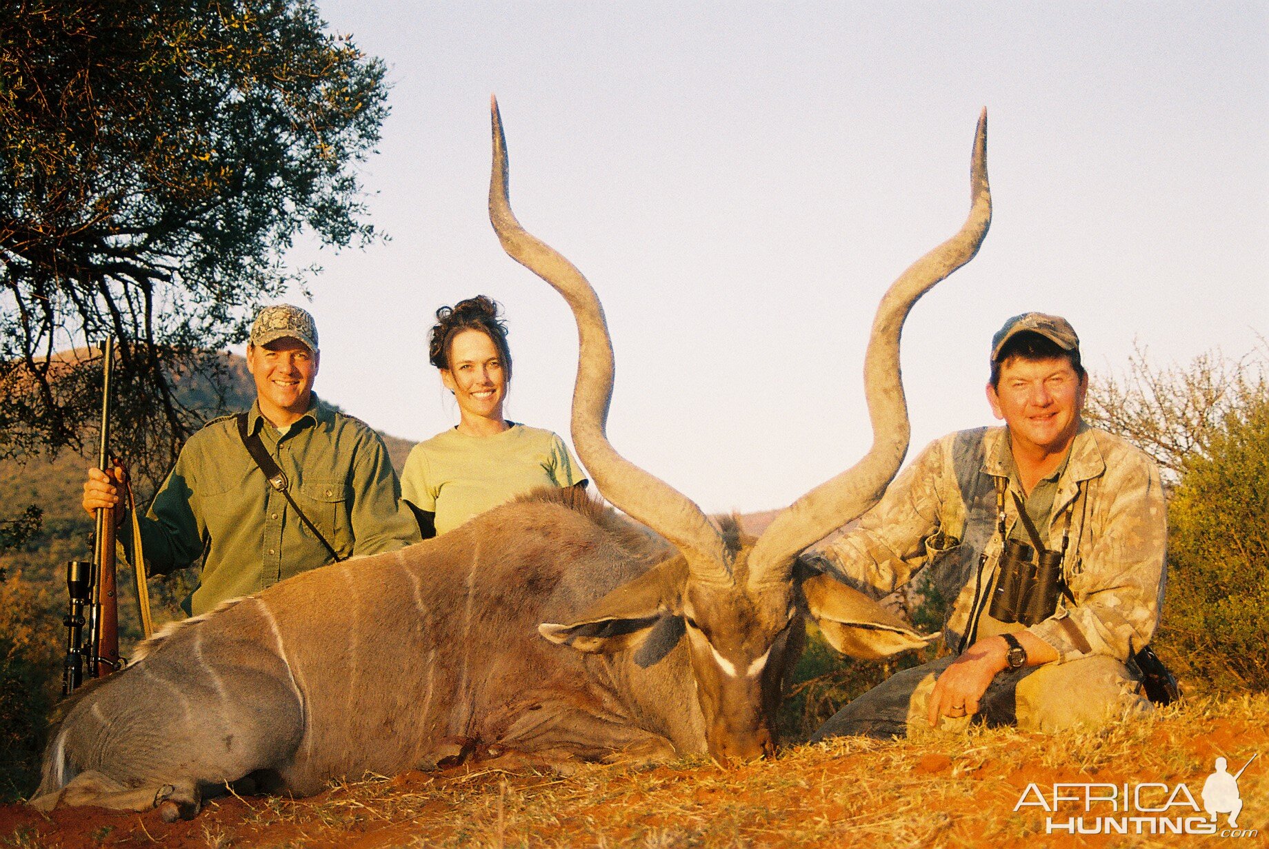 Hunting Kudu with Wintershoek Johnny Vivier Safaris in SA