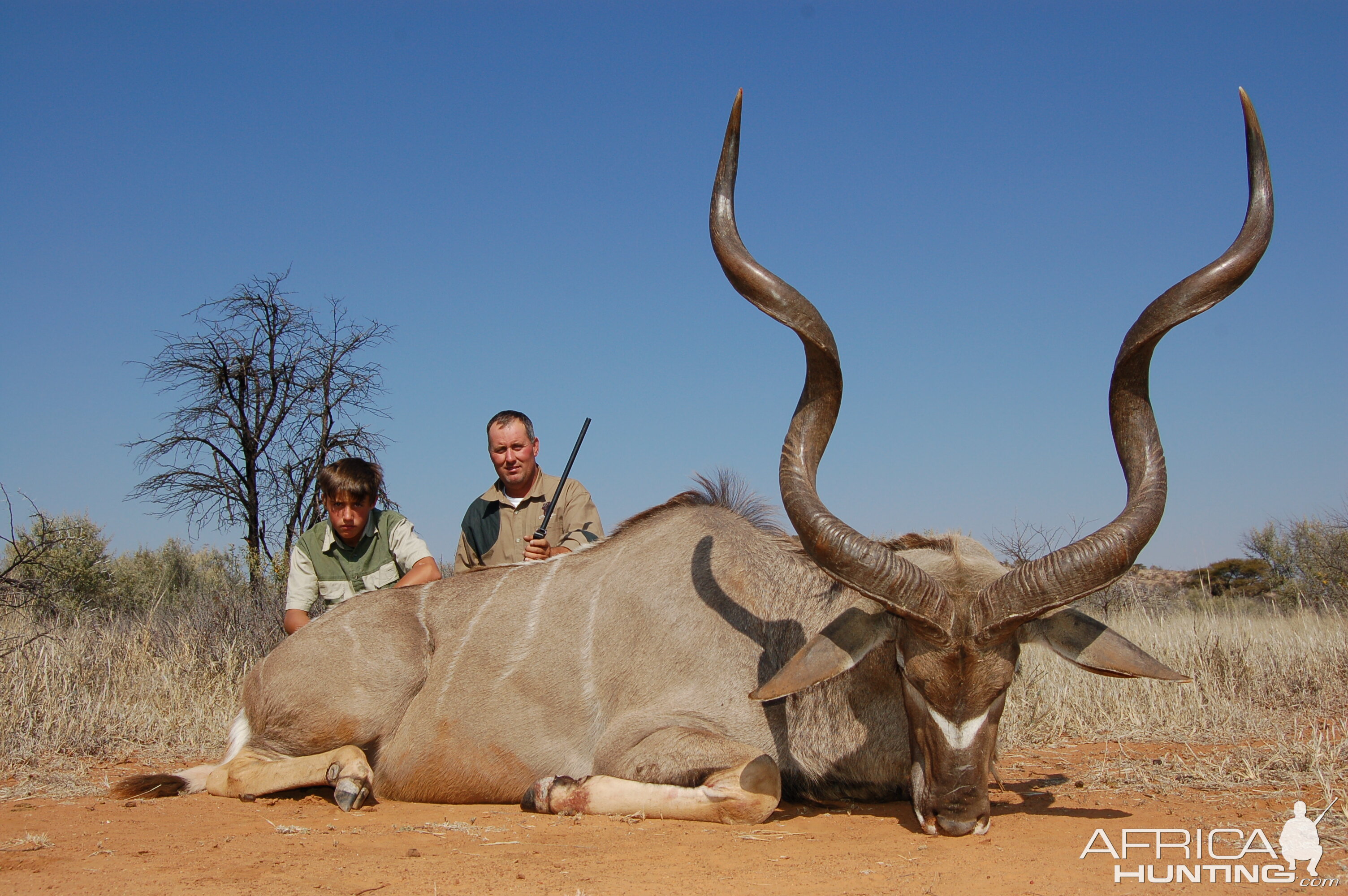 Hunting Kudu with Wintershoek Johnny Vivier Safaris in SA