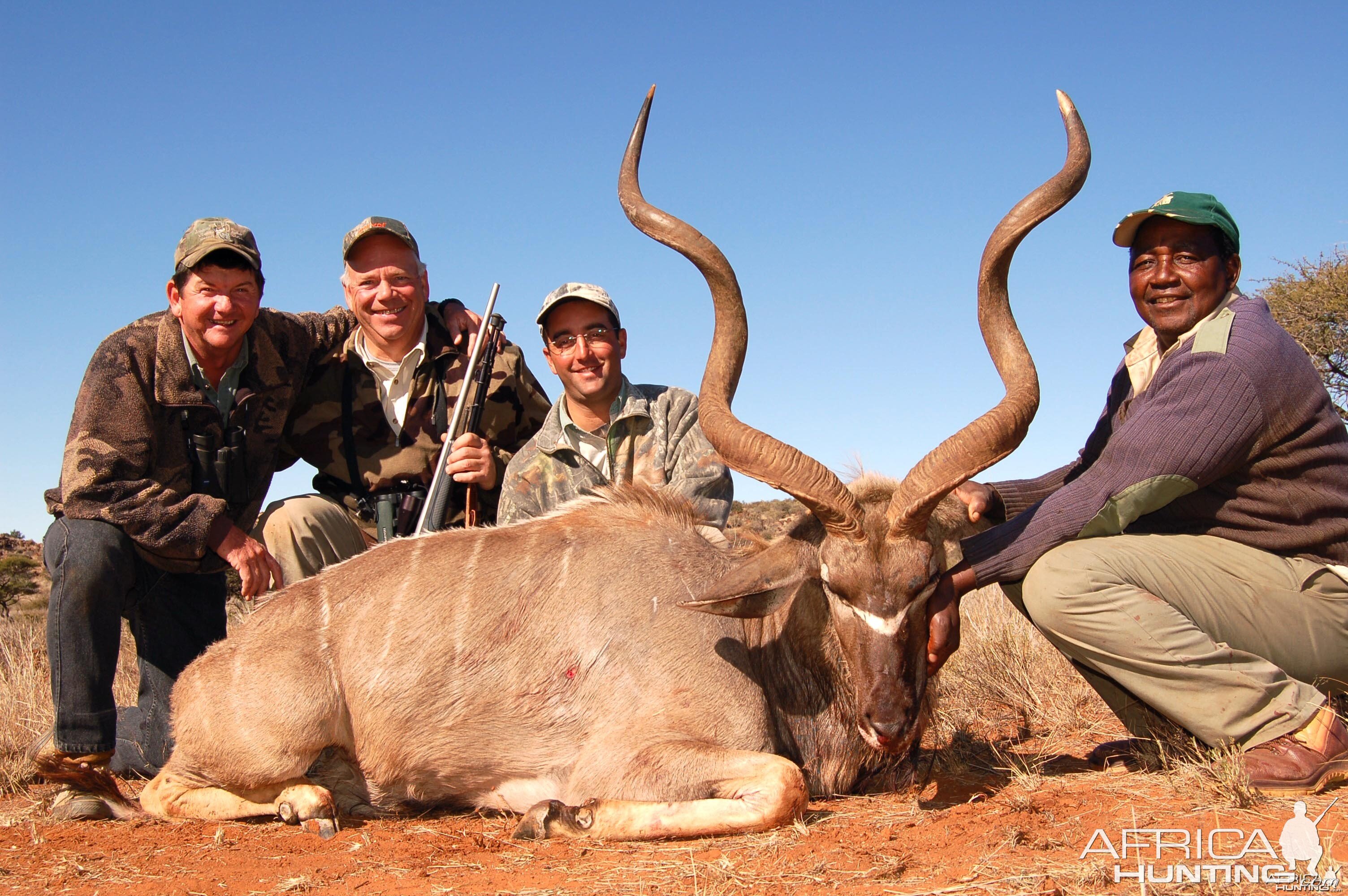 Hunting Kudu with Wintershoek Johnny Vivier Safaris in SA