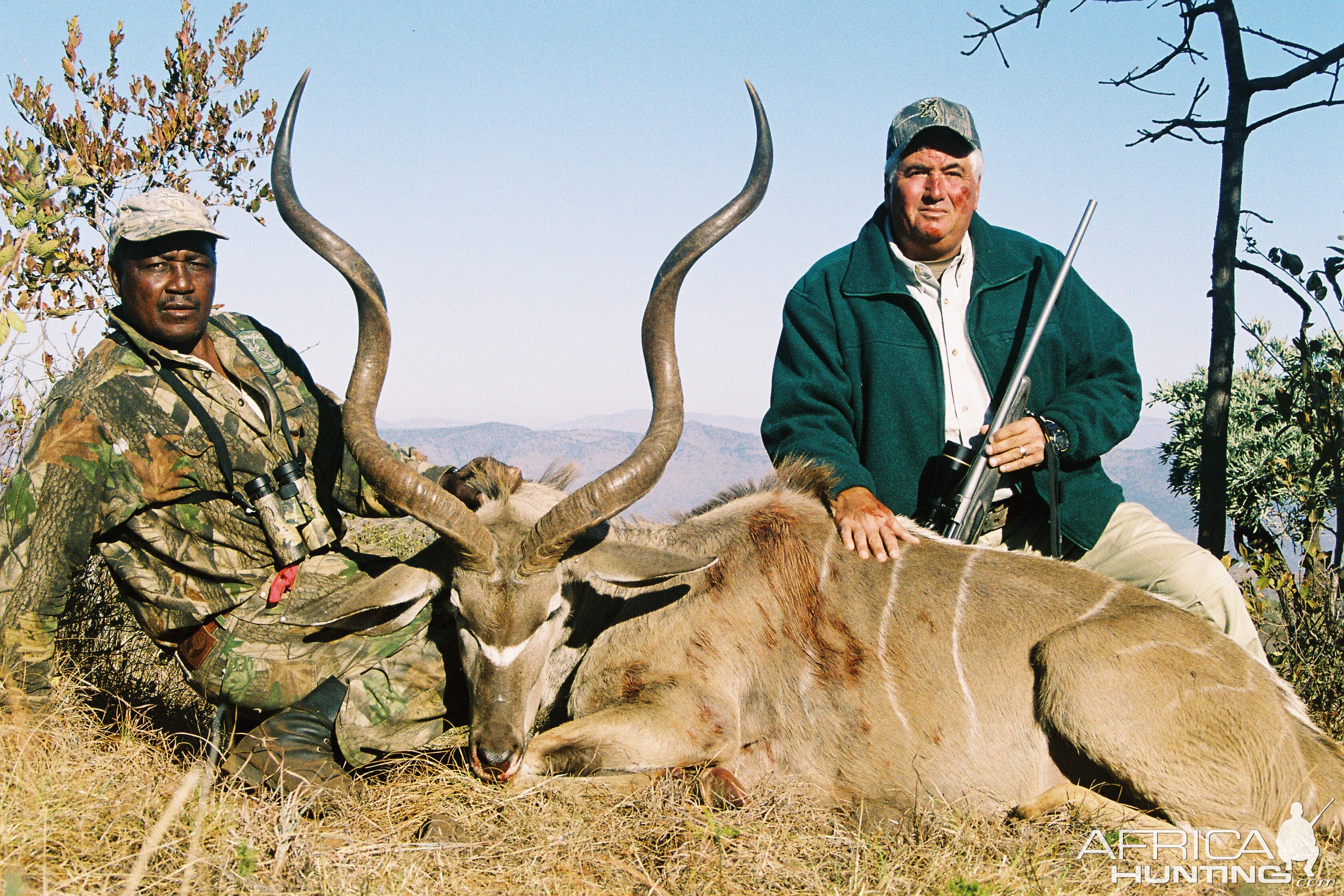 Hunting Kudu with Wintershoek Johnny Vivier Safaris in SA