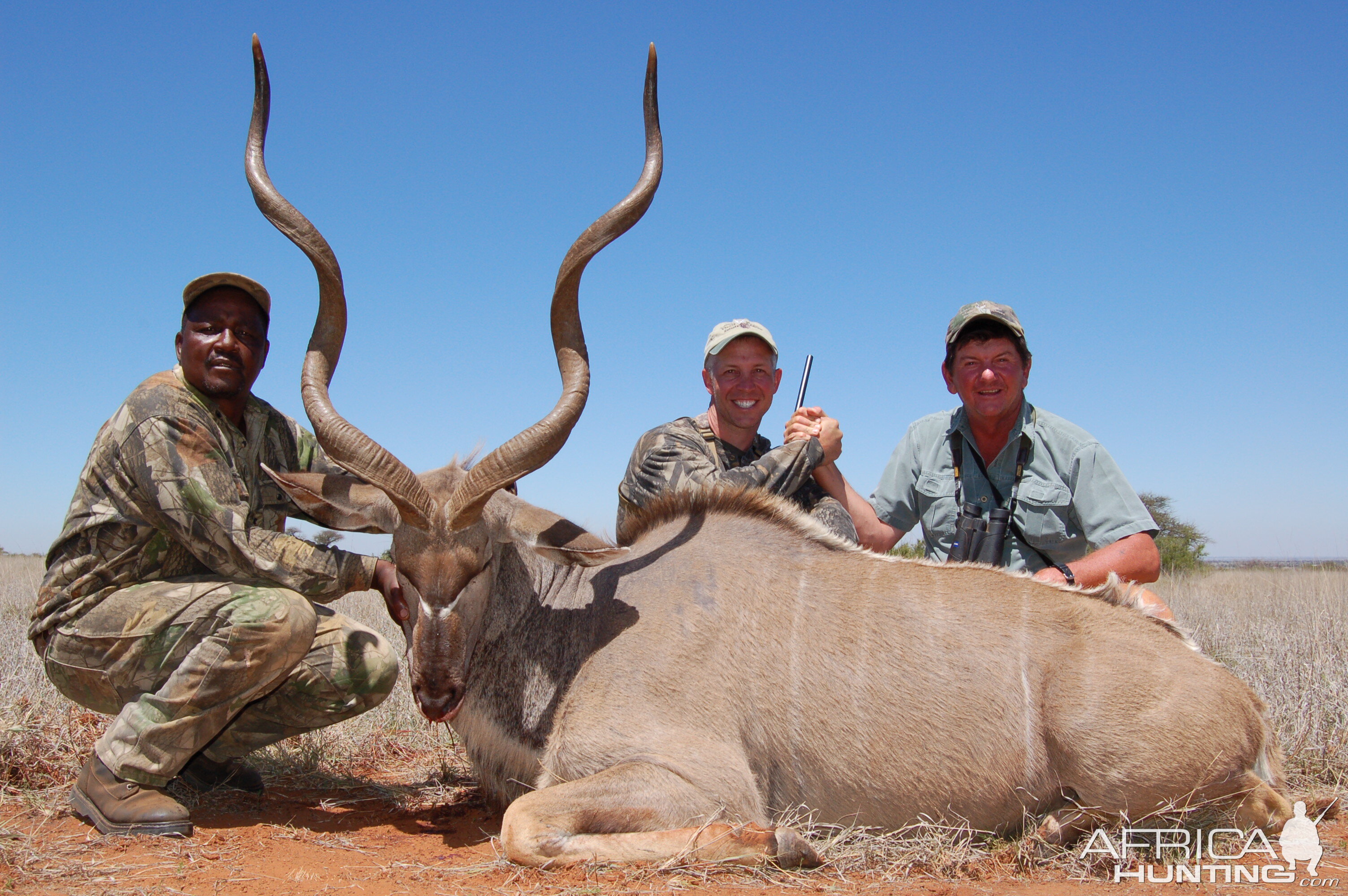 Hunting Kudu with Wintershoek Johnny Vivier Safaris in SA