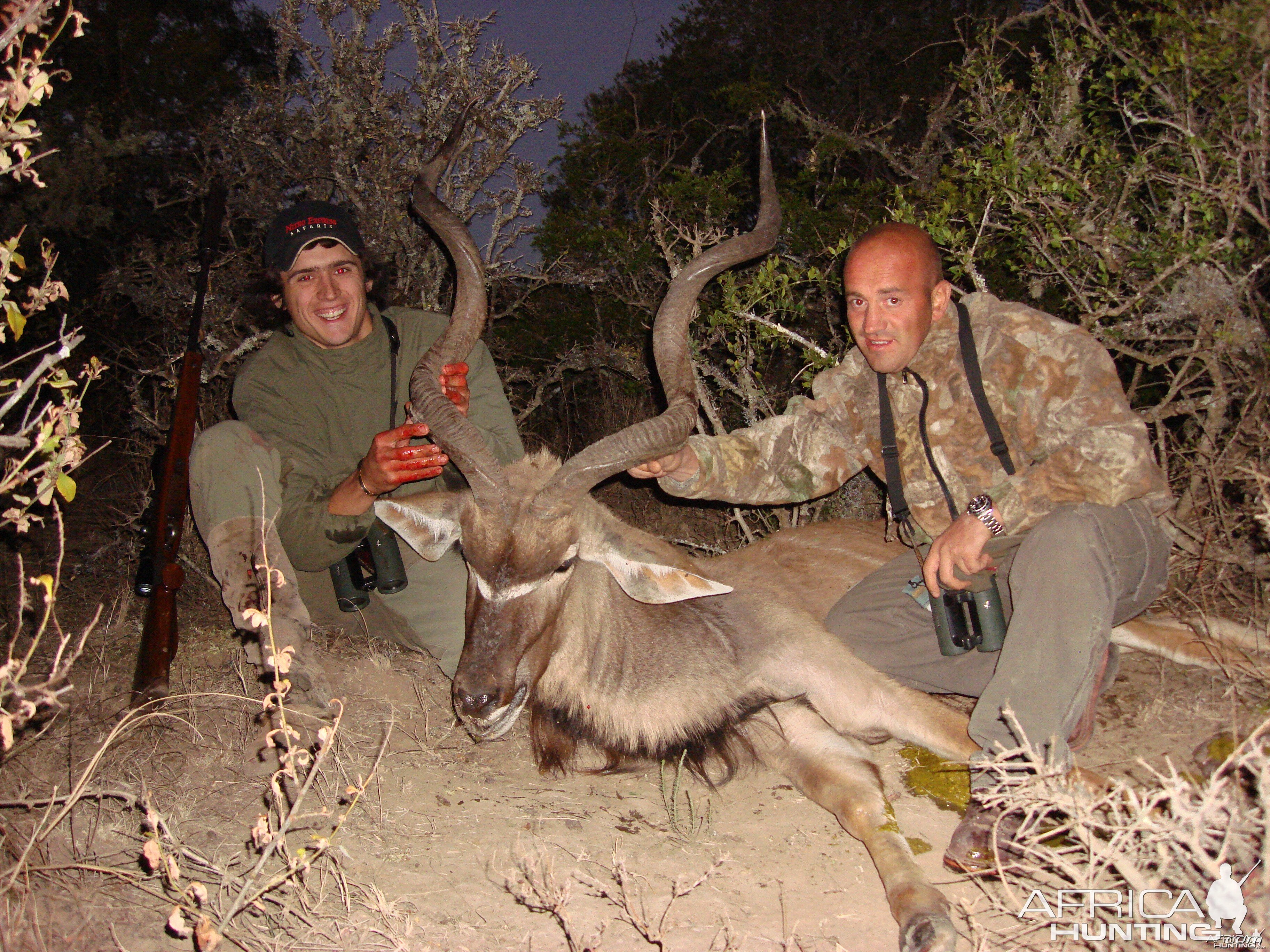 Hunting Kudu with Wintershoek Johnny Vivier Safaris in SA