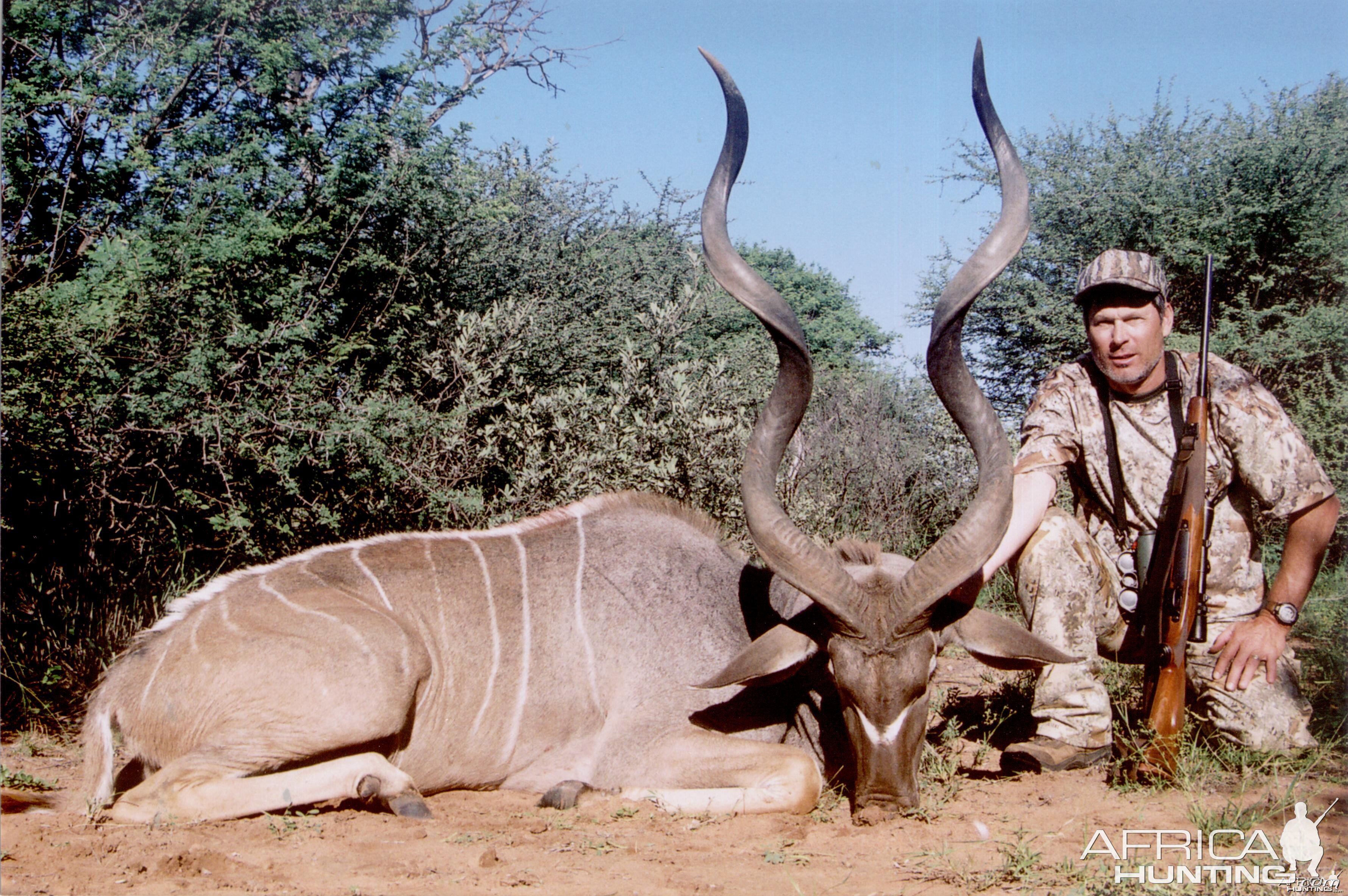 Hunting Kudu with Wintershoek Johnny Vivier Safaris in SA