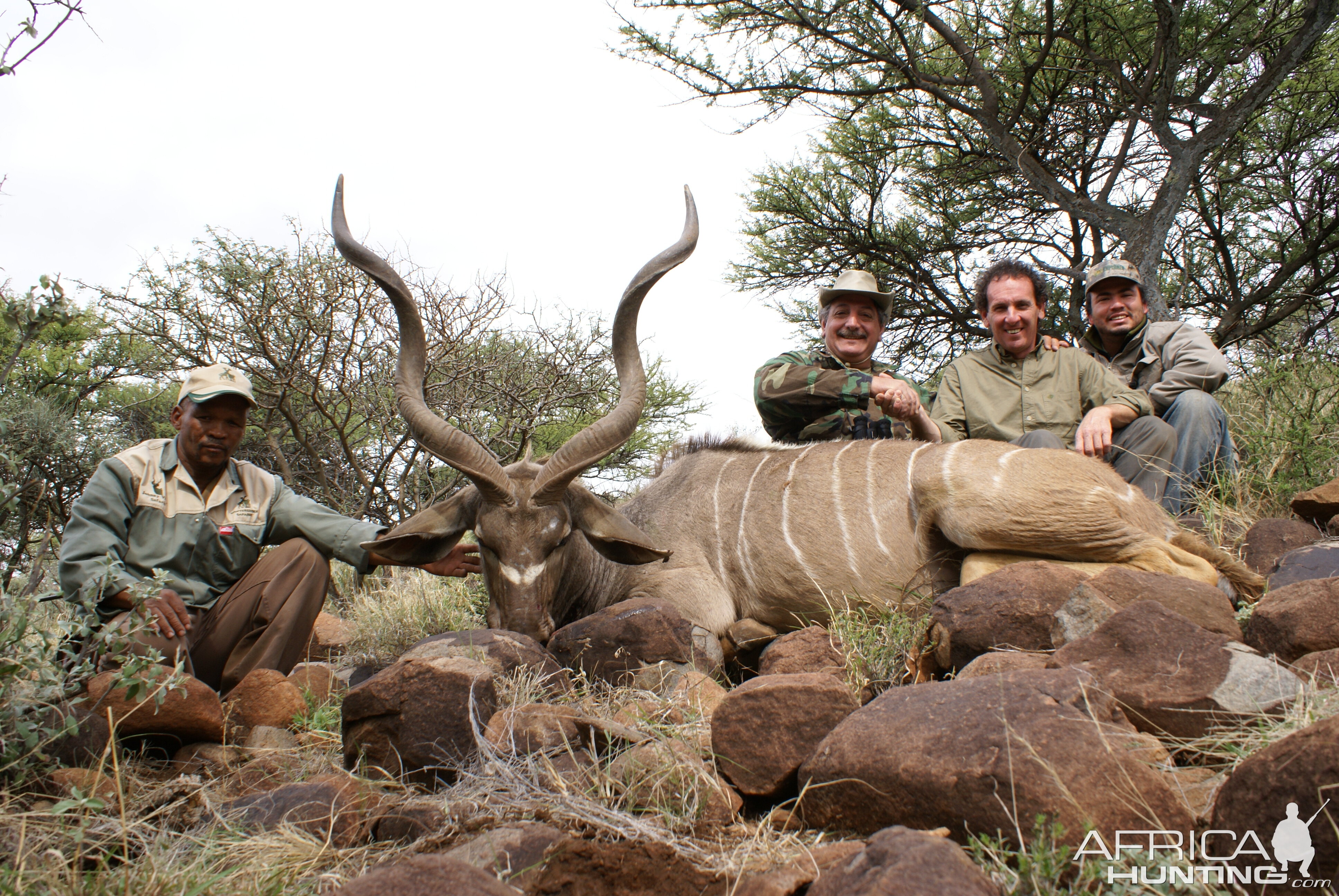 Hunting Kudu with Wintershoek Johnny Vivier Safaris in SA