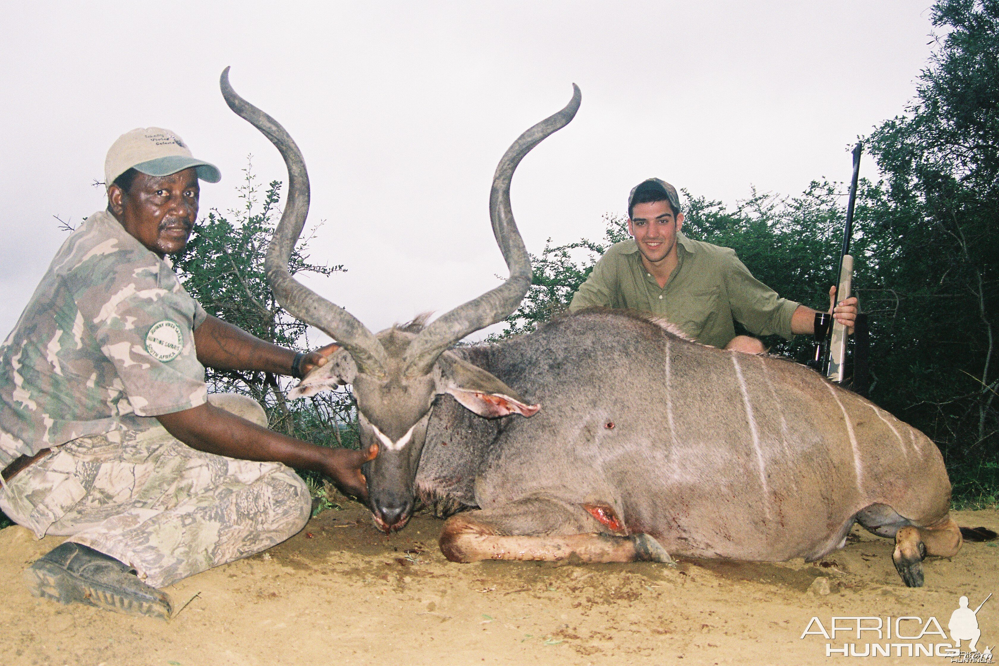 Hunting Kudu with Wintershoek Johnny Vivier Safaris in SA