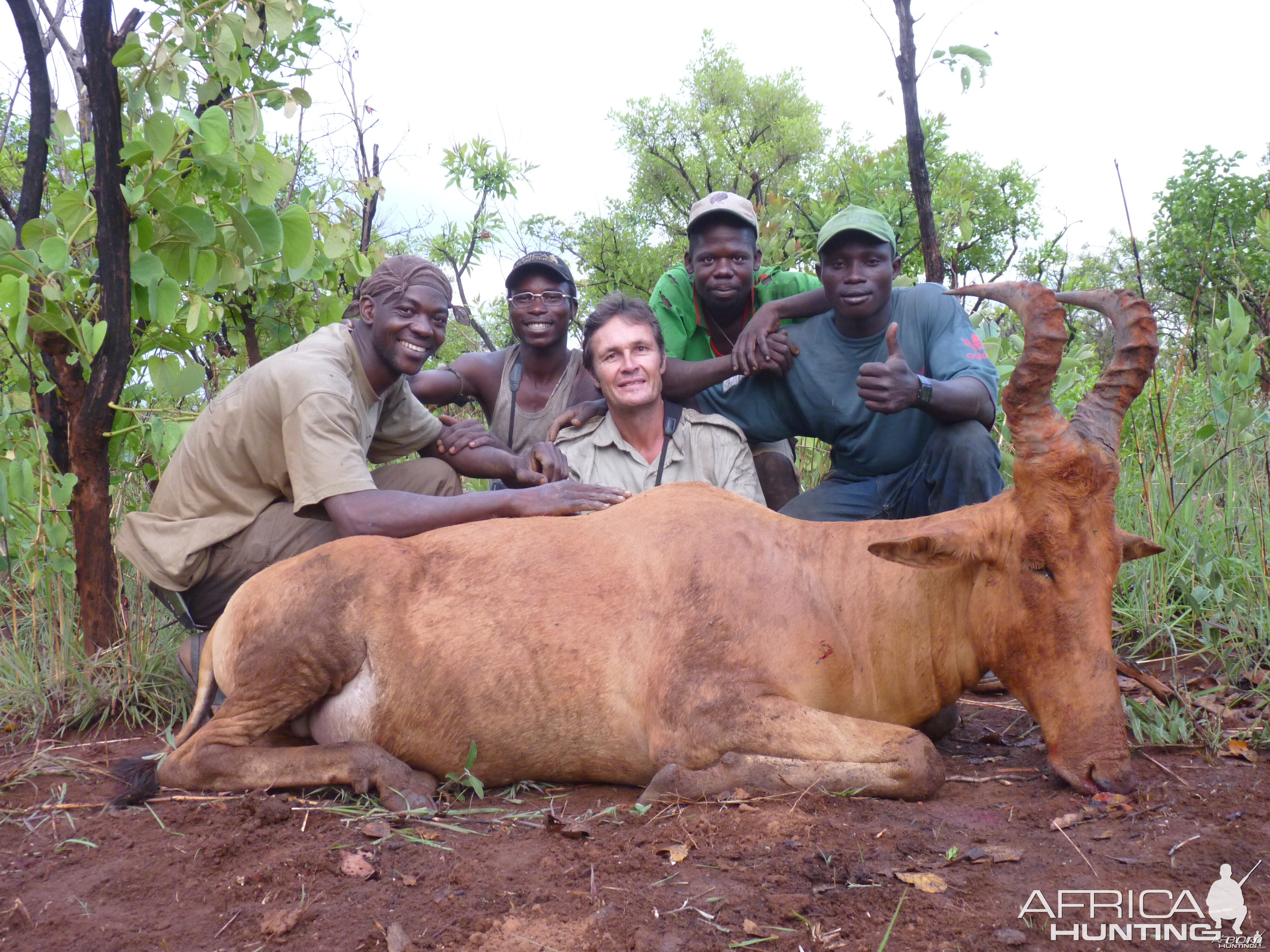 Hunting Lelwel Hartebeest in CAR