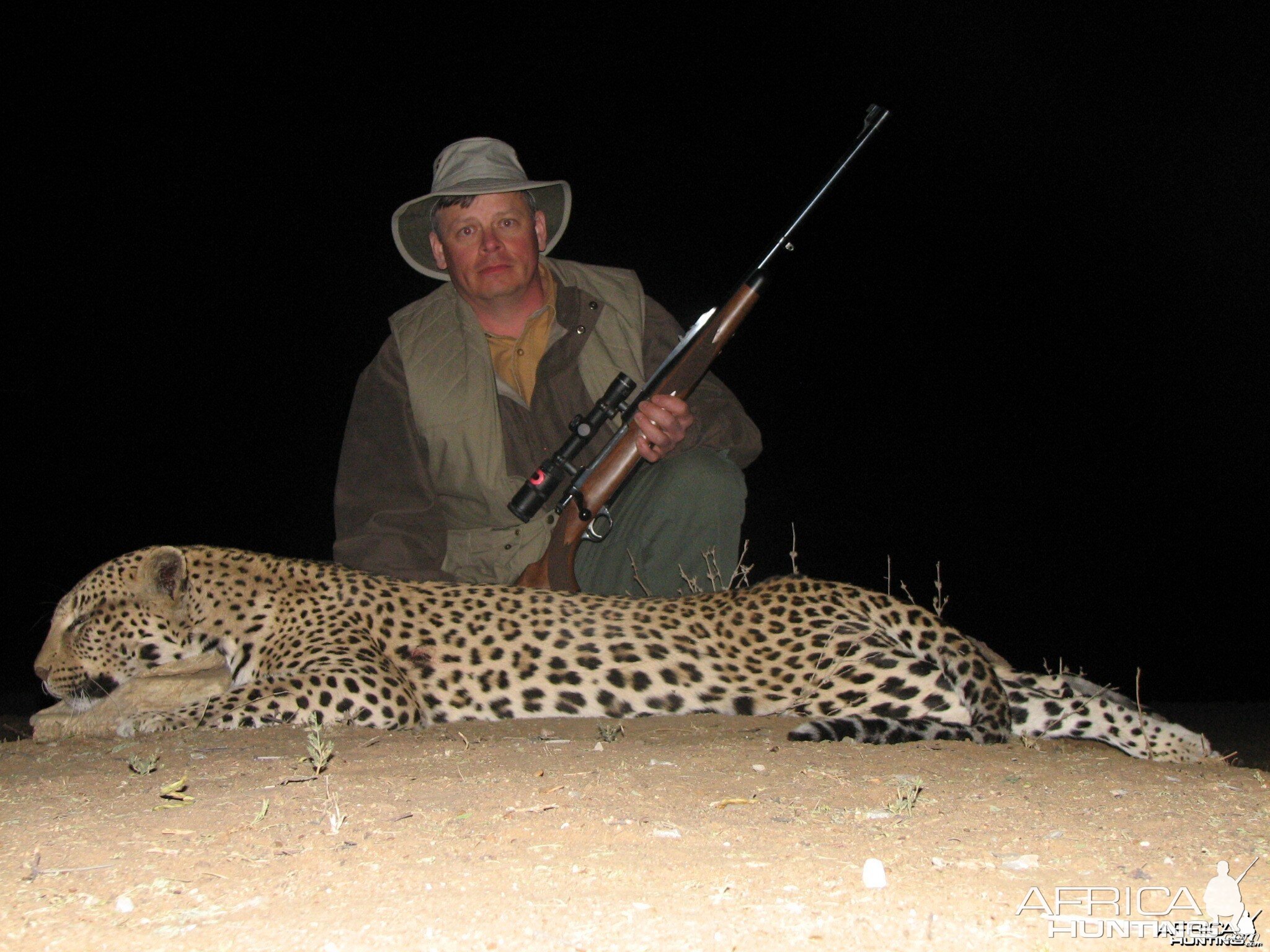 Hunting Leopard in Namibia