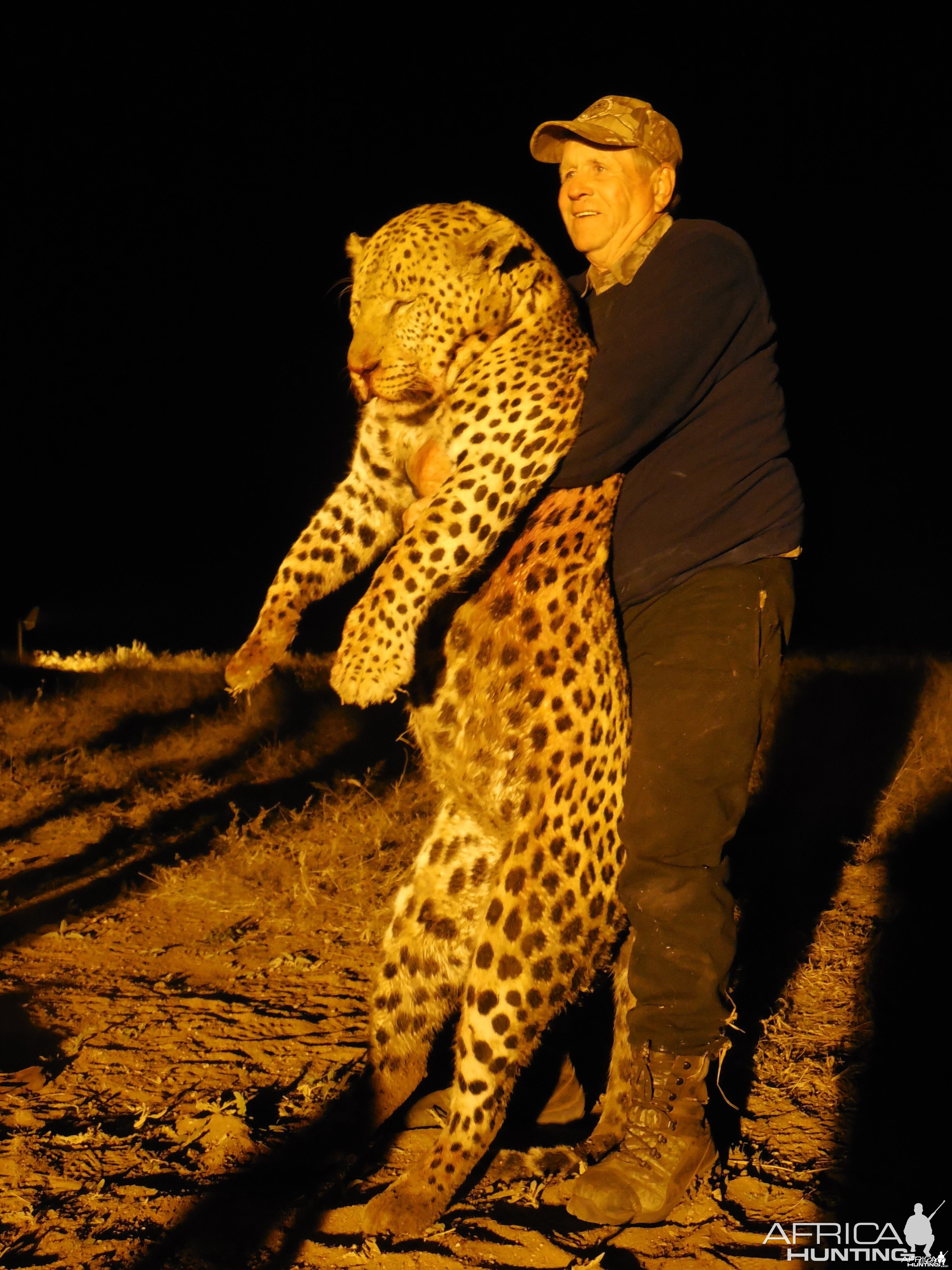 Hunting Leopard Ozondjahe Hunting Safaris in Namibia