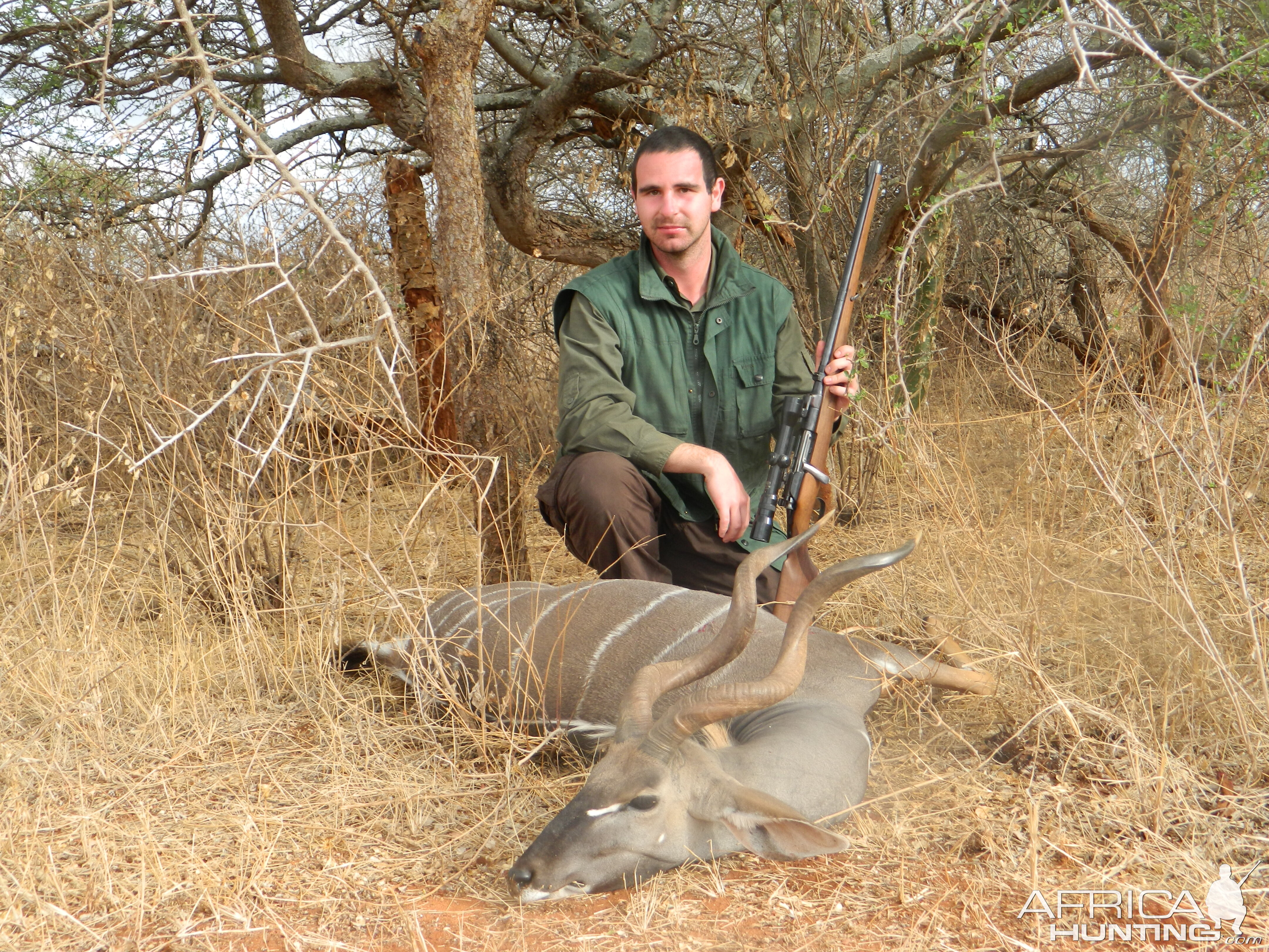 Hunting Lesser Kudu Masailand