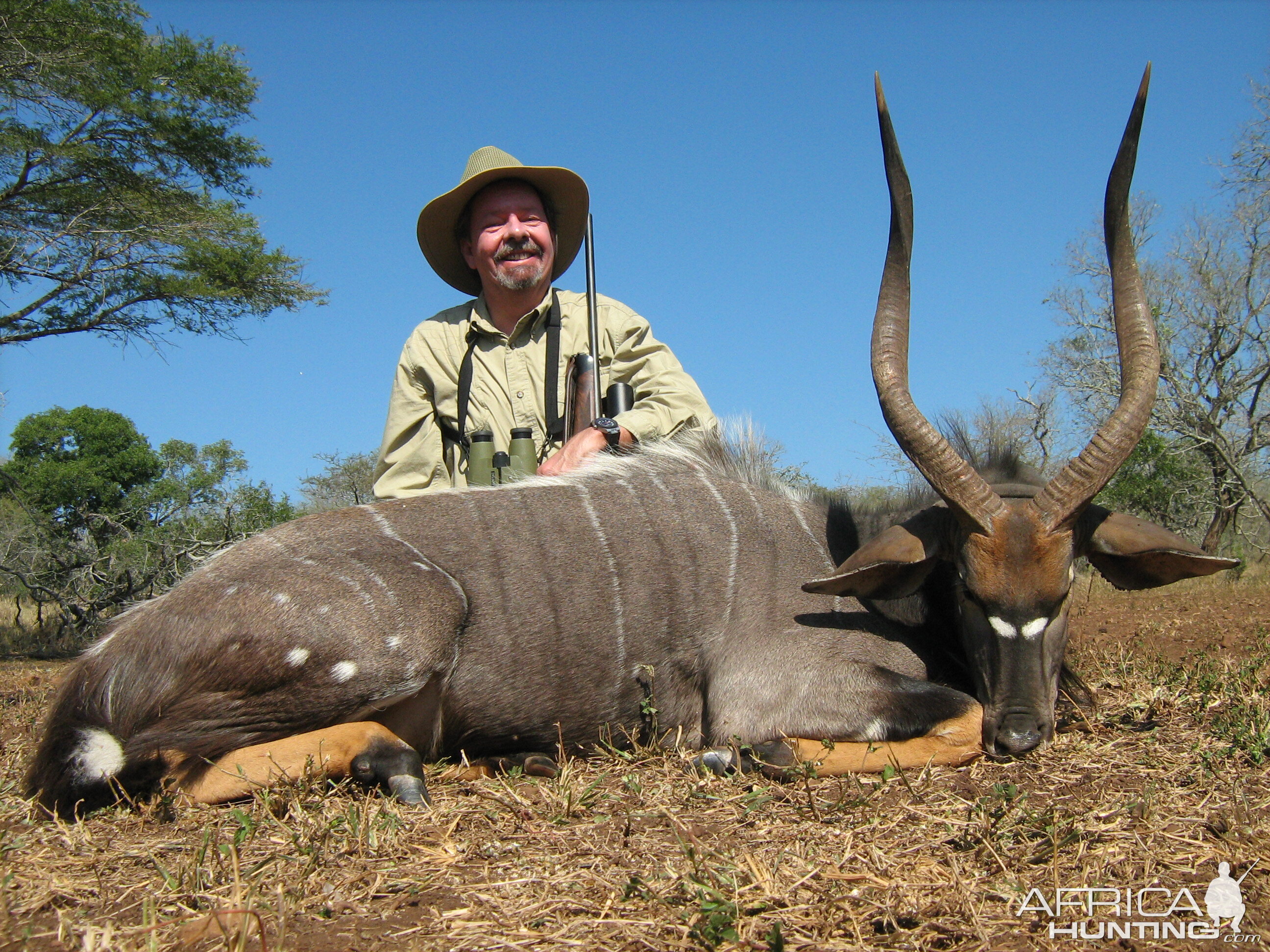 Hunting Nyala with Wintershoek Johnny Vivier Safaris in SA