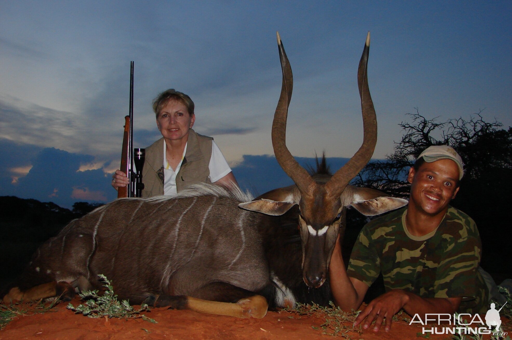 Hunting Nyala with Wintershoek Johnny Vivier Safaris in SA