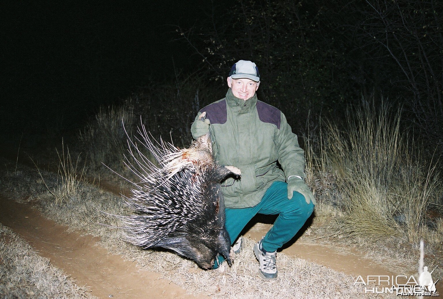 Hunting Porcupine with Wintershoek Johnny Vivier Safaris in SA