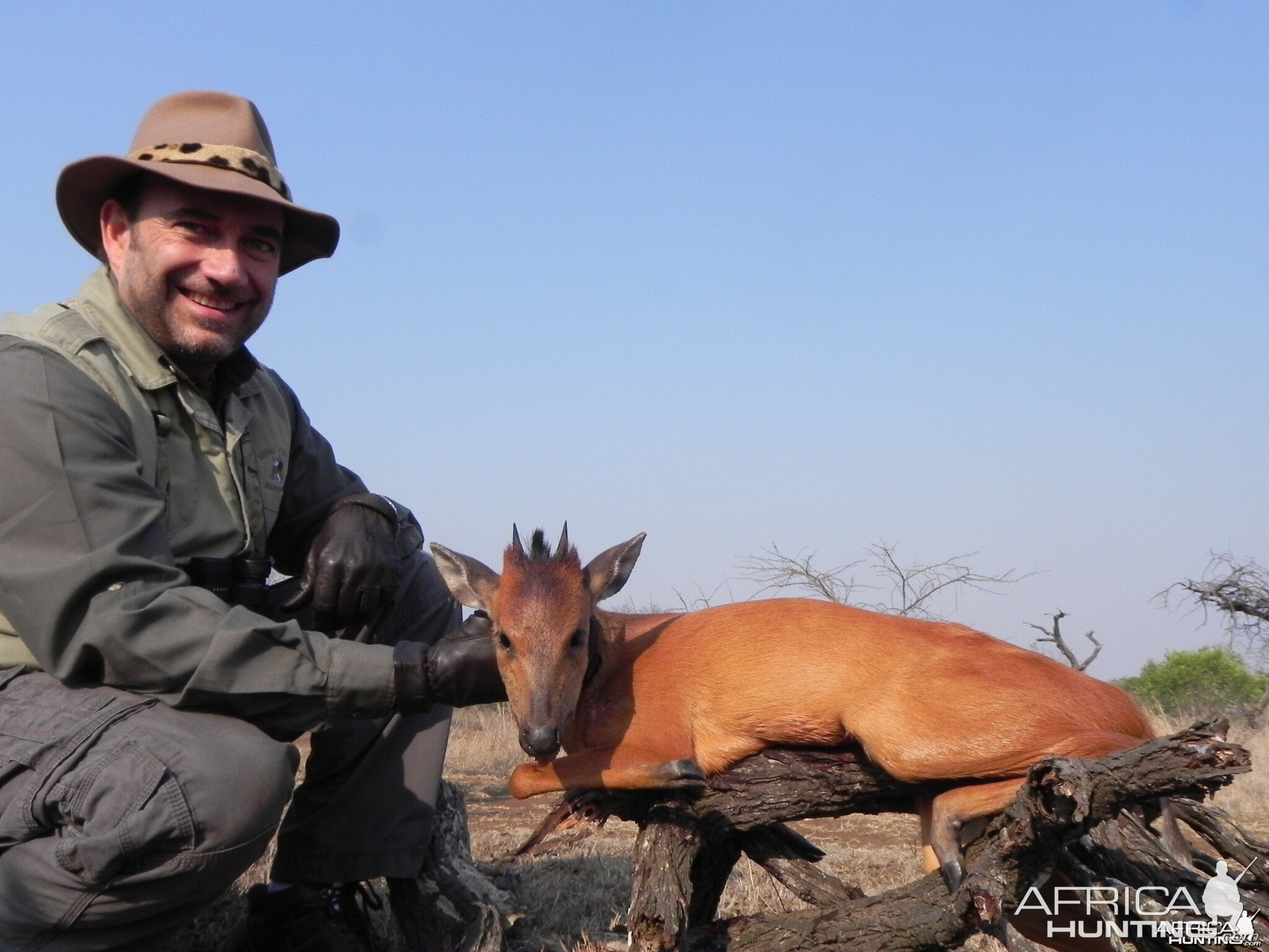 Hunting Red Duiker with Wintershoek Johnny Vivier Safaris in SA