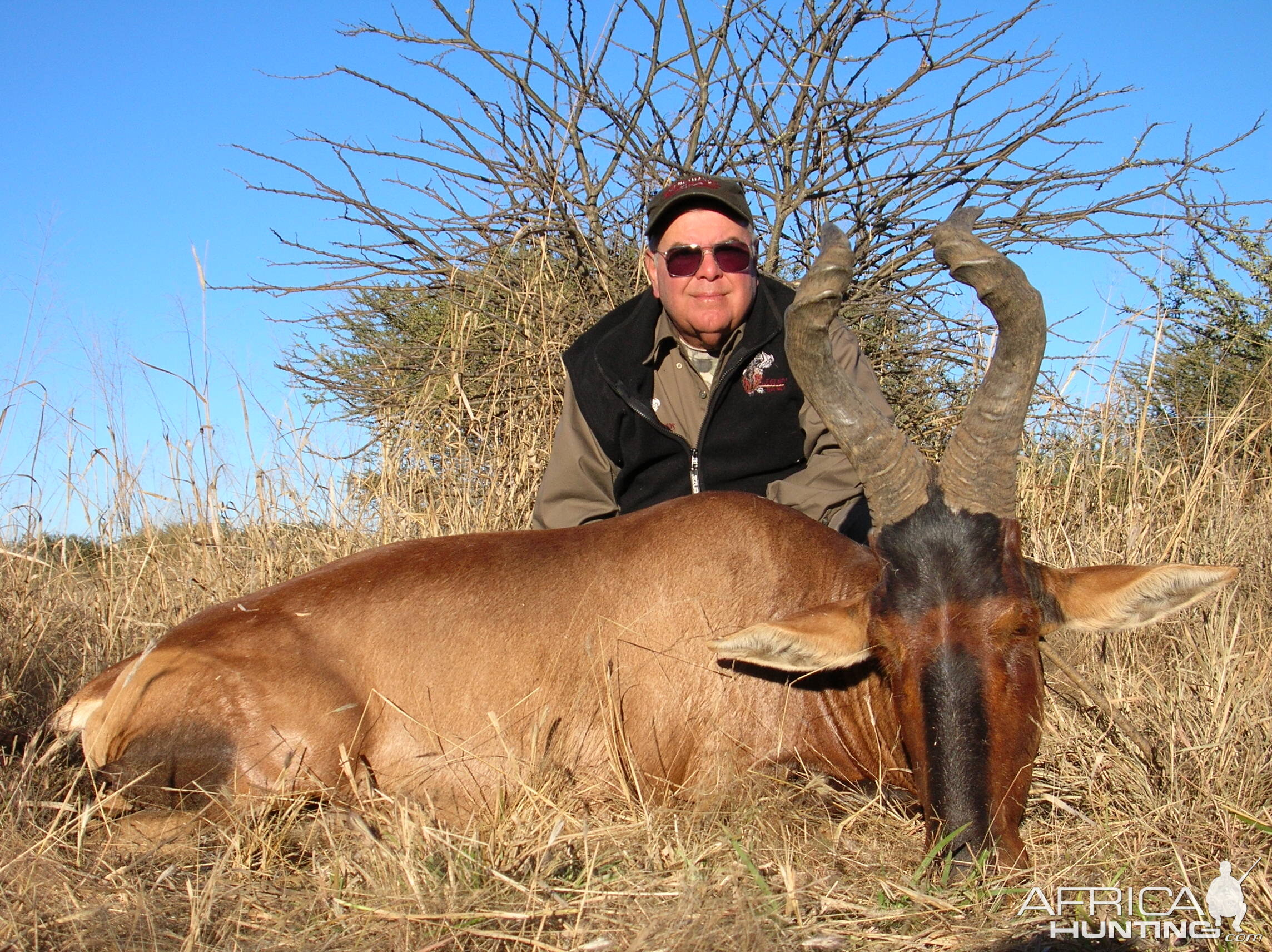 Hunting Red Hartebeest in Namibia