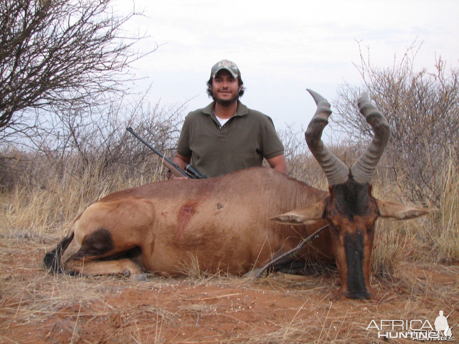 Hunting Red Hartebeest in Namibia