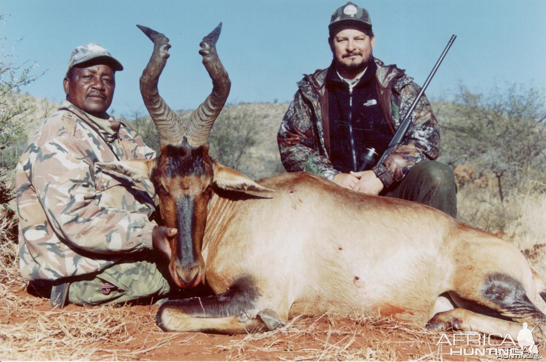 Hunting Red Hartebeest with Wintershoek Johnny Vivier Safaris in SA