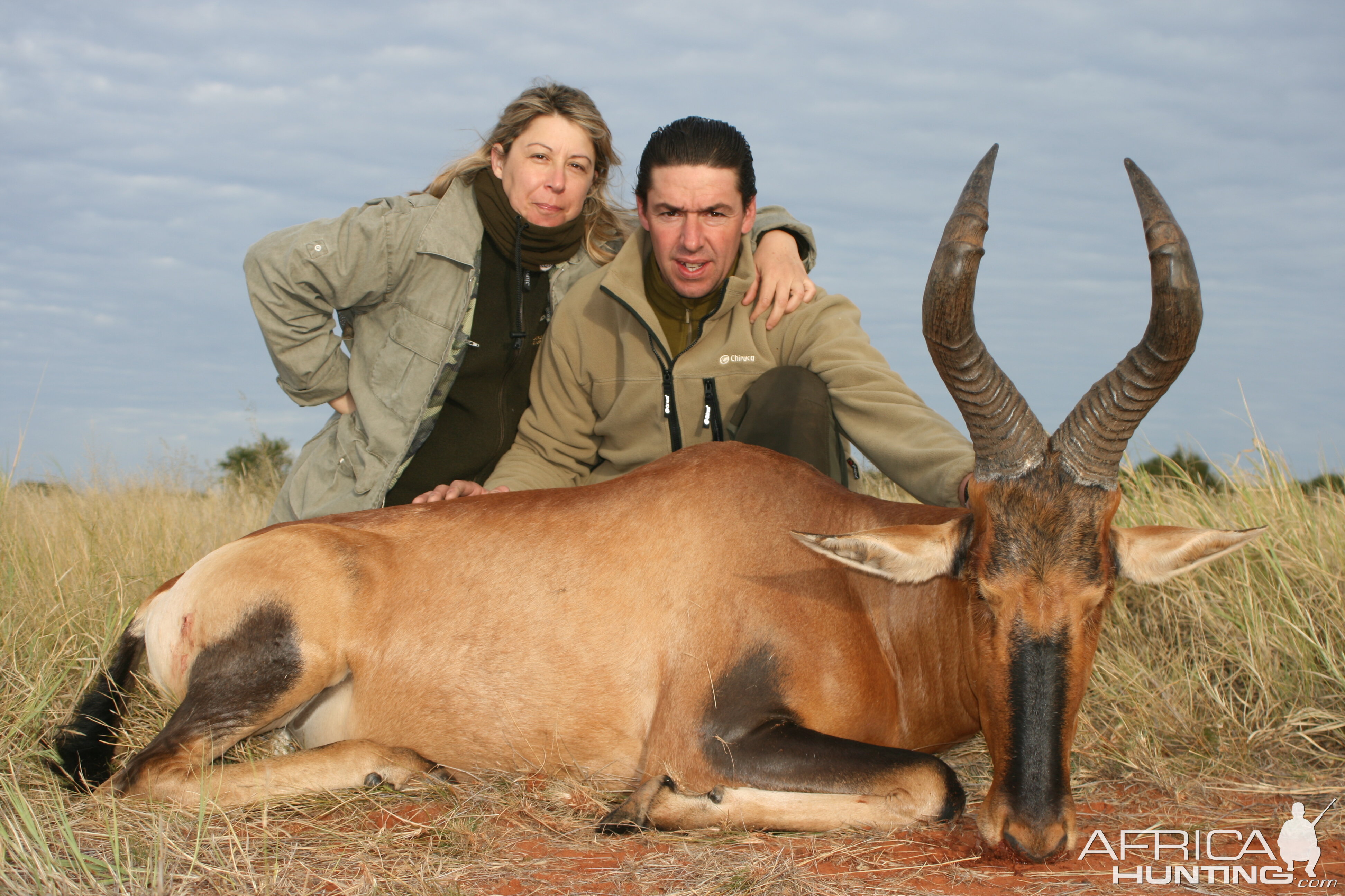 Hunting Red Hartebeest with Wintershoek Johnny Vivier Safaris in SA