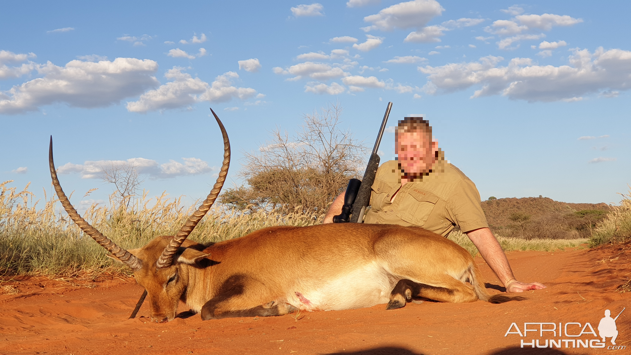 Hunting Red Lechwe in South Africa