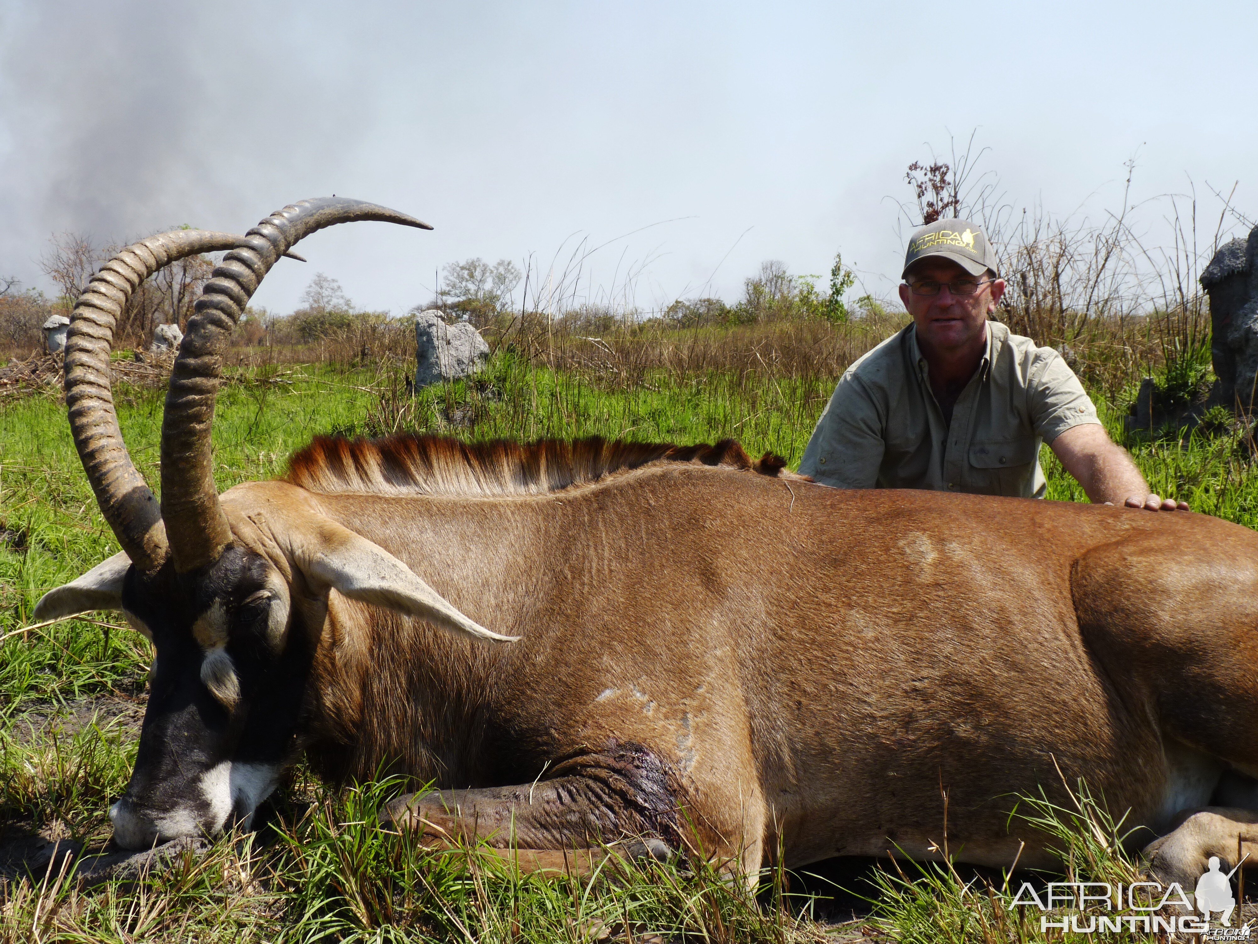 Hunting Roan in Central African Republic