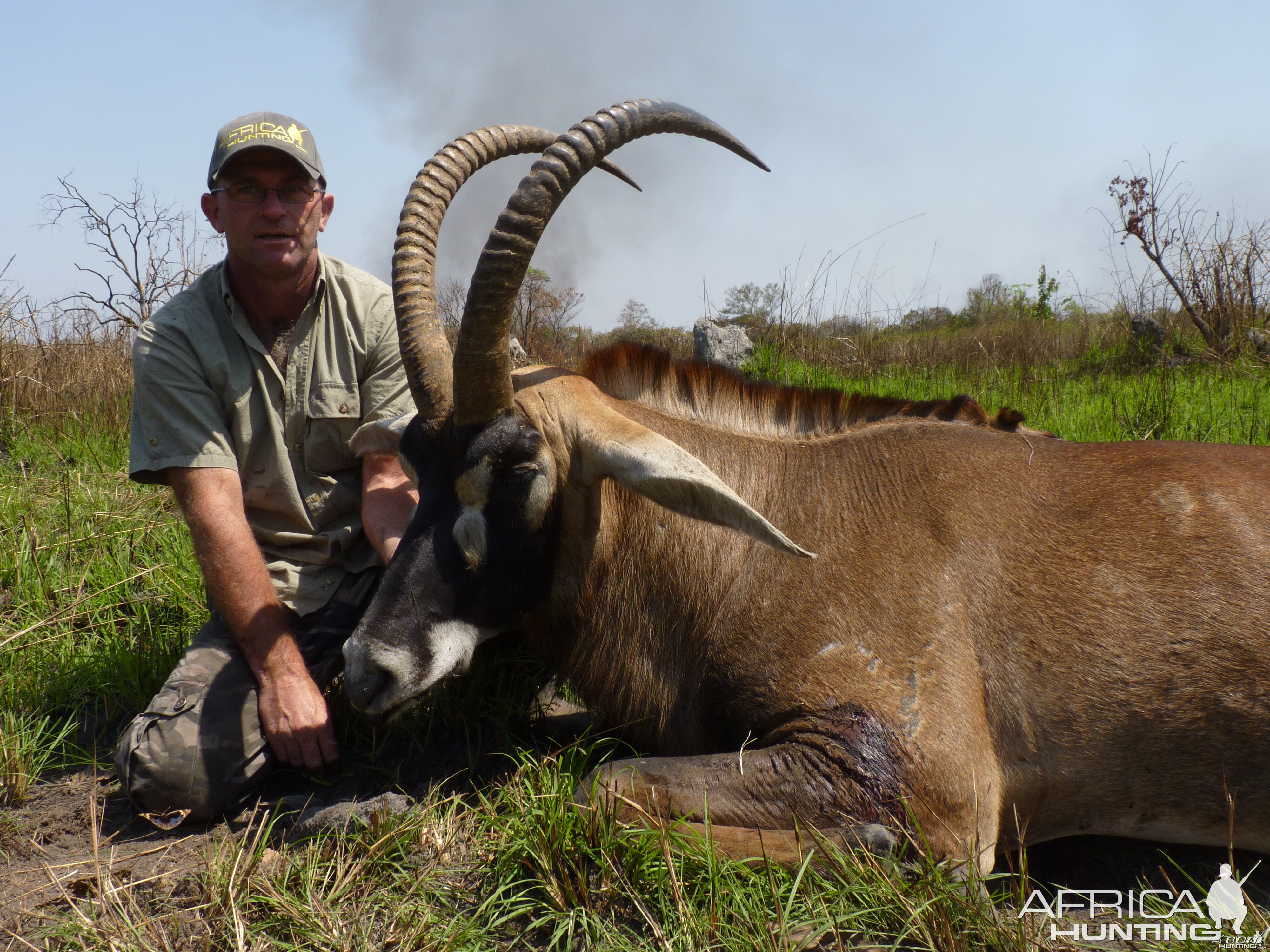 Hunting Roan in Central African Republic