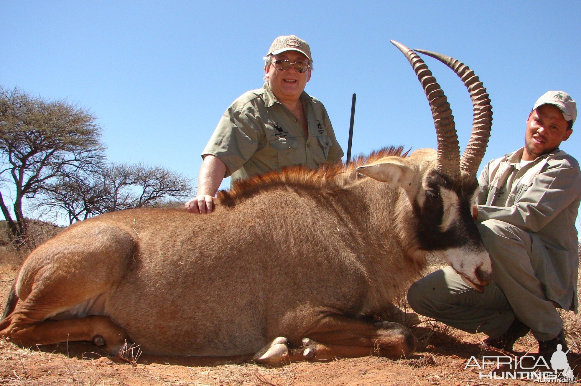 Hunting Roan with Wintershoek Johnny Vivier Safaris in SA