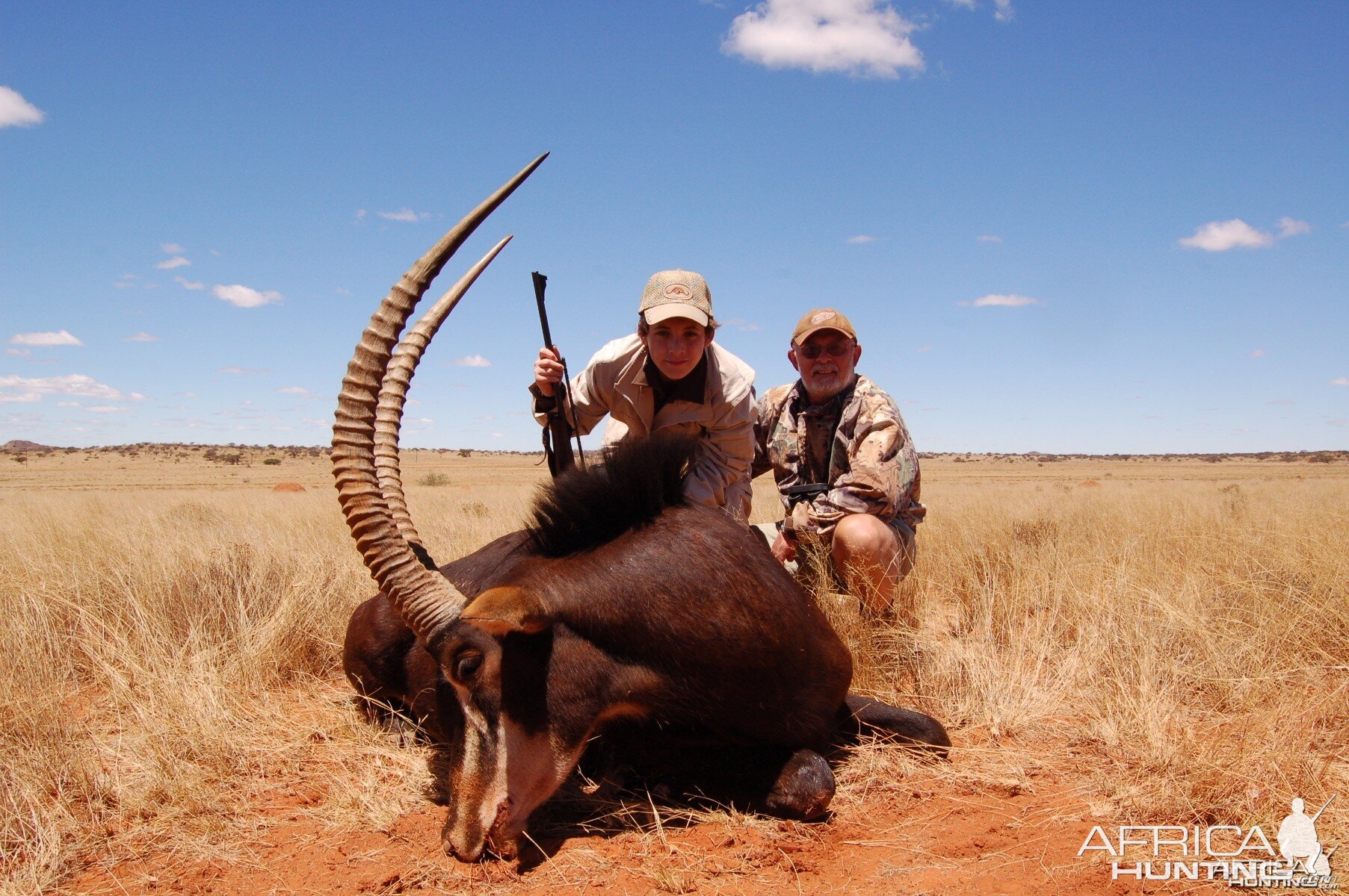 Hunting Sable with Wintershoek Johnny Vivier Safaris in SA