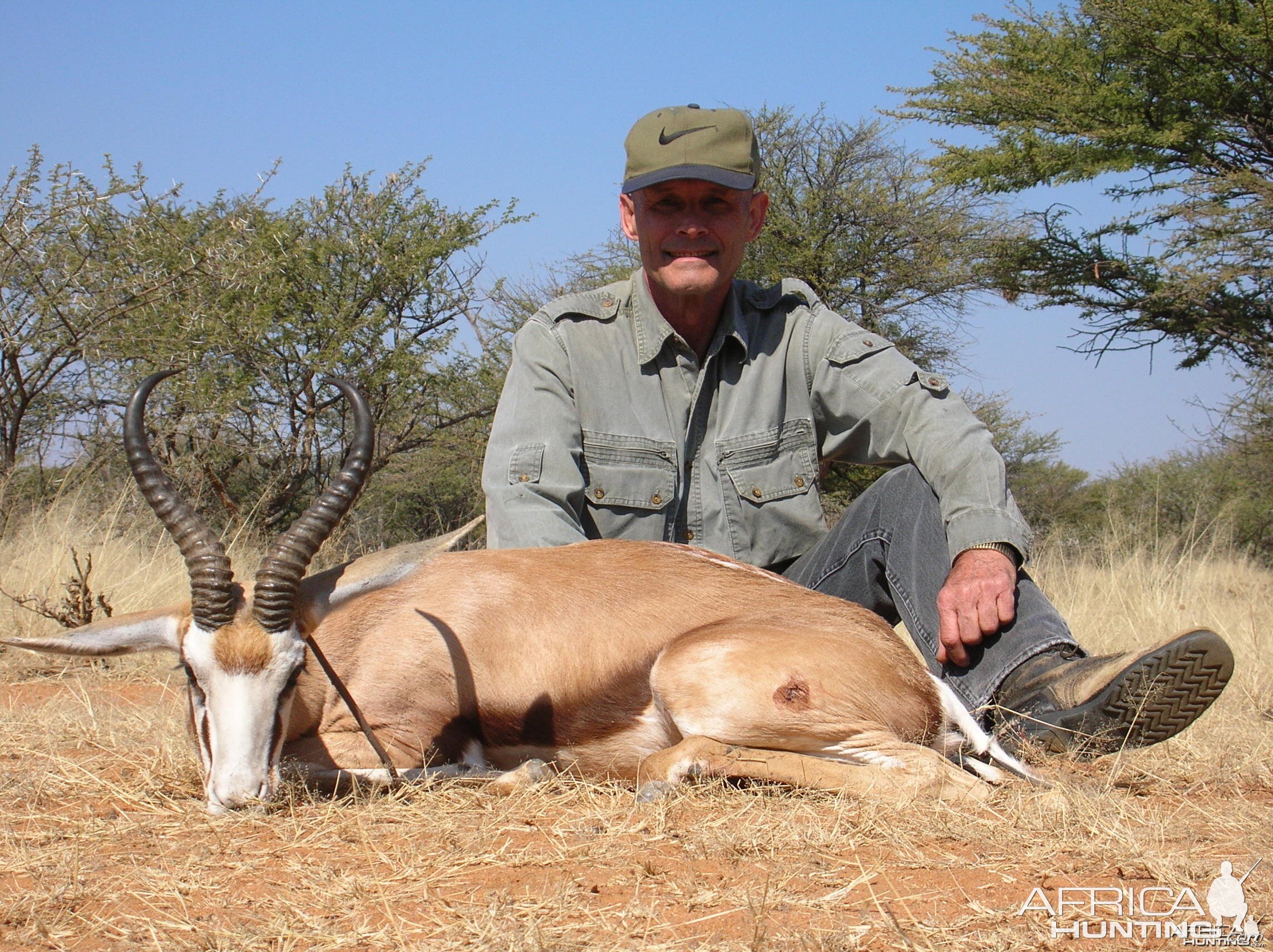 Hunting Springbok in Namibia