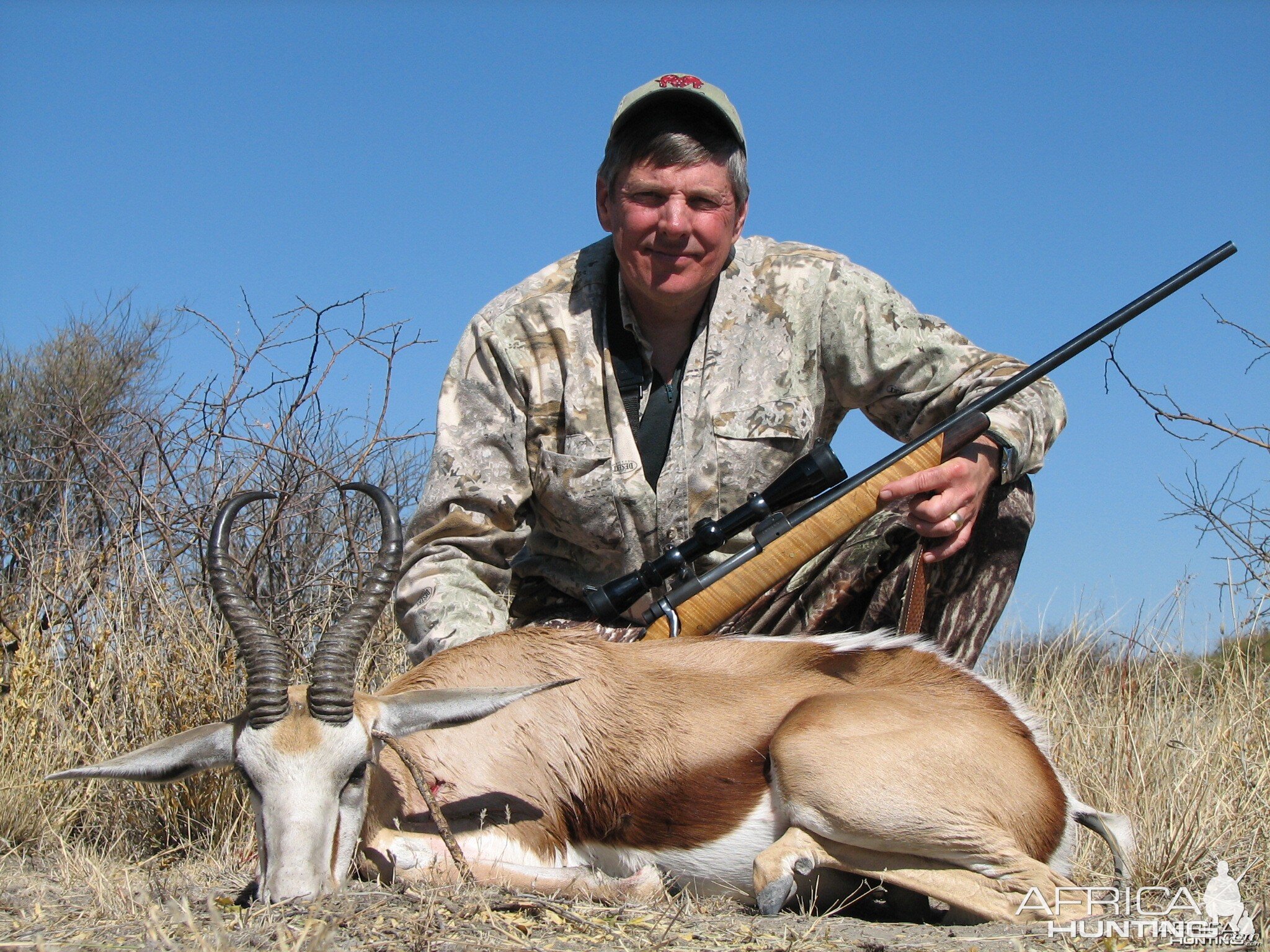 Hunting Springbok in Namibia