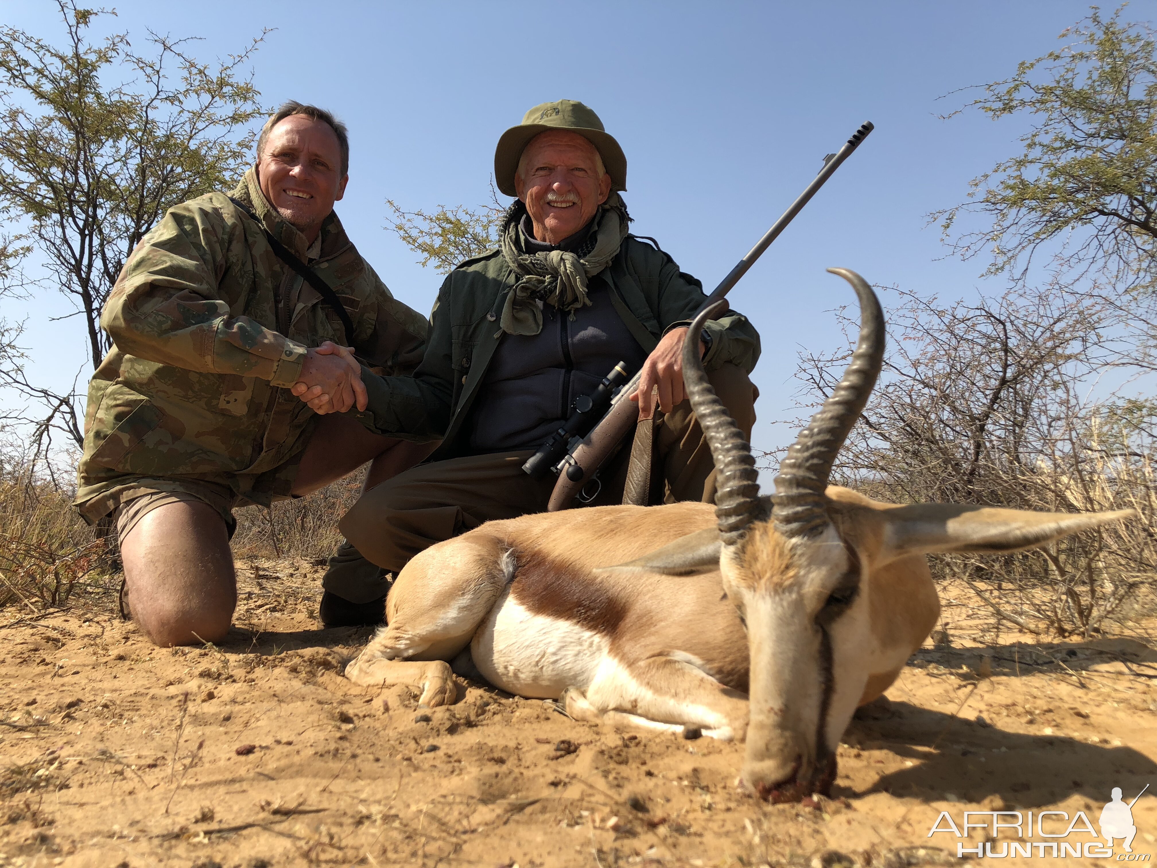 Hunting Springbok in South Africa