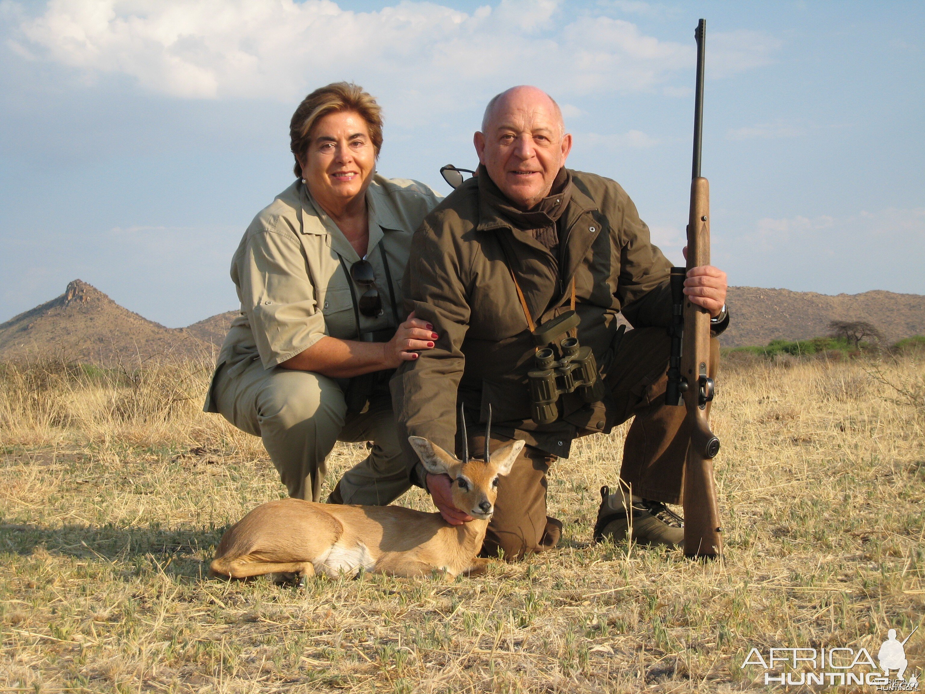 Hunting Steenbok in Namibia