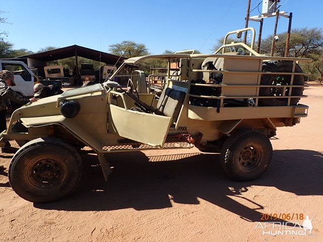 Hunting vehicle Namibia