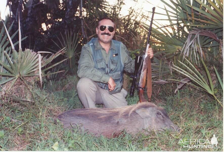 Hunting Warthog in Mozambique