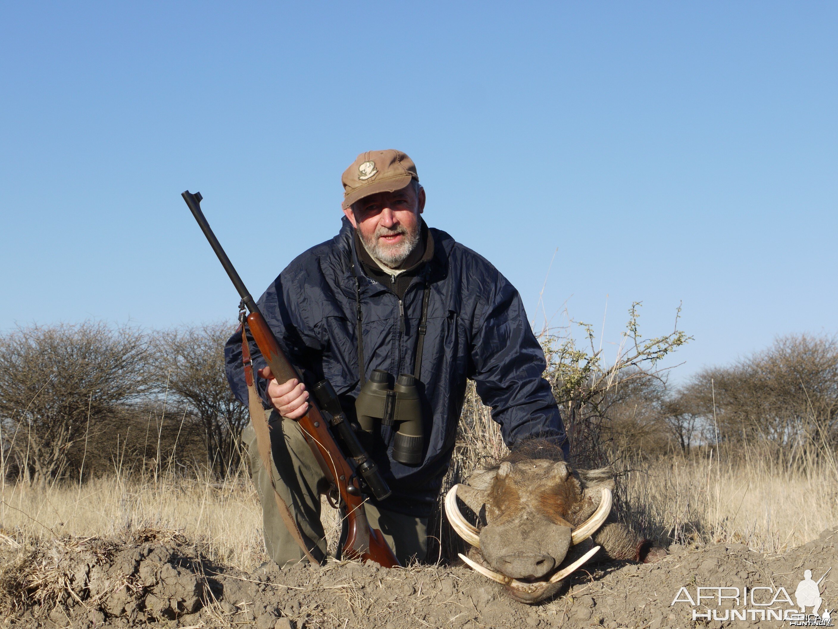 Hunting Warthog in Namibia