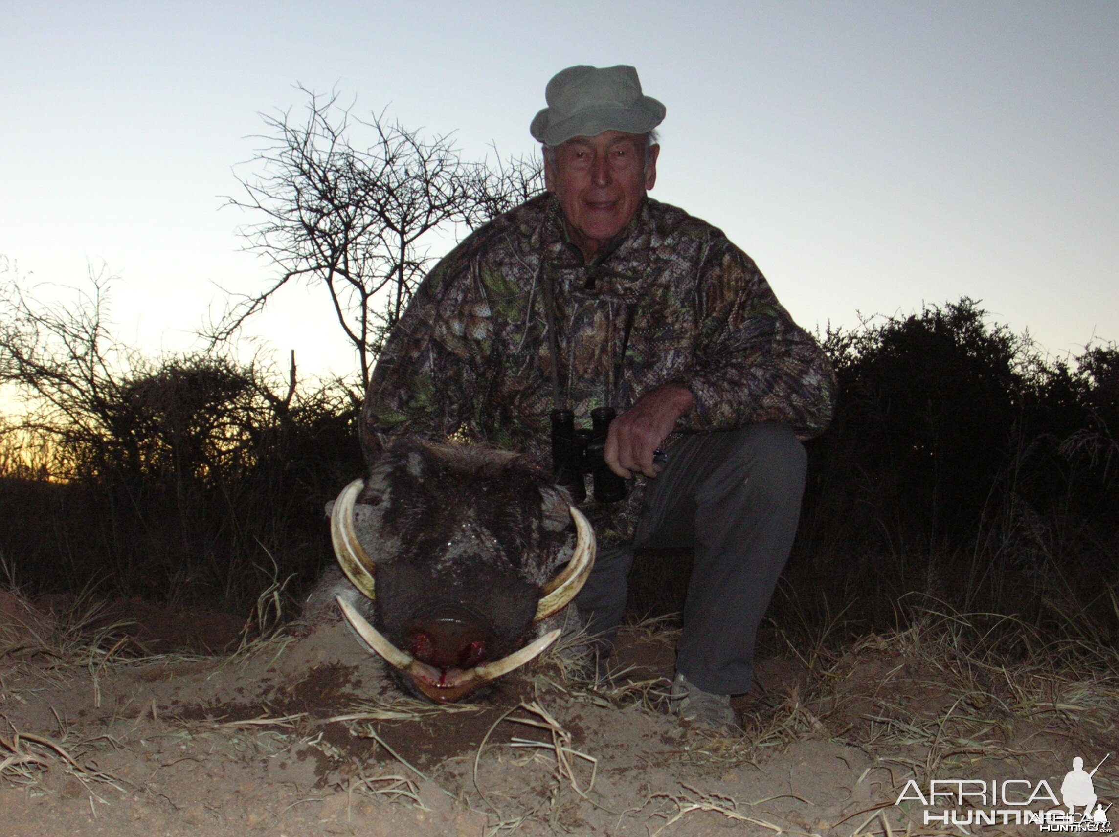 Hunting Warthog in Namibia