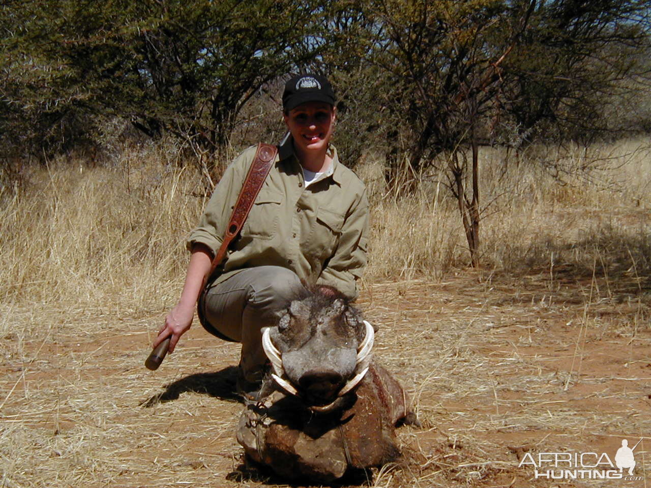 Hunting Warthog in Namibia