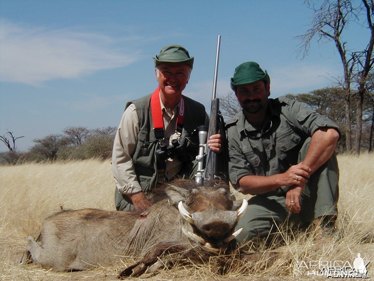 Hunting Warthog in Namibia