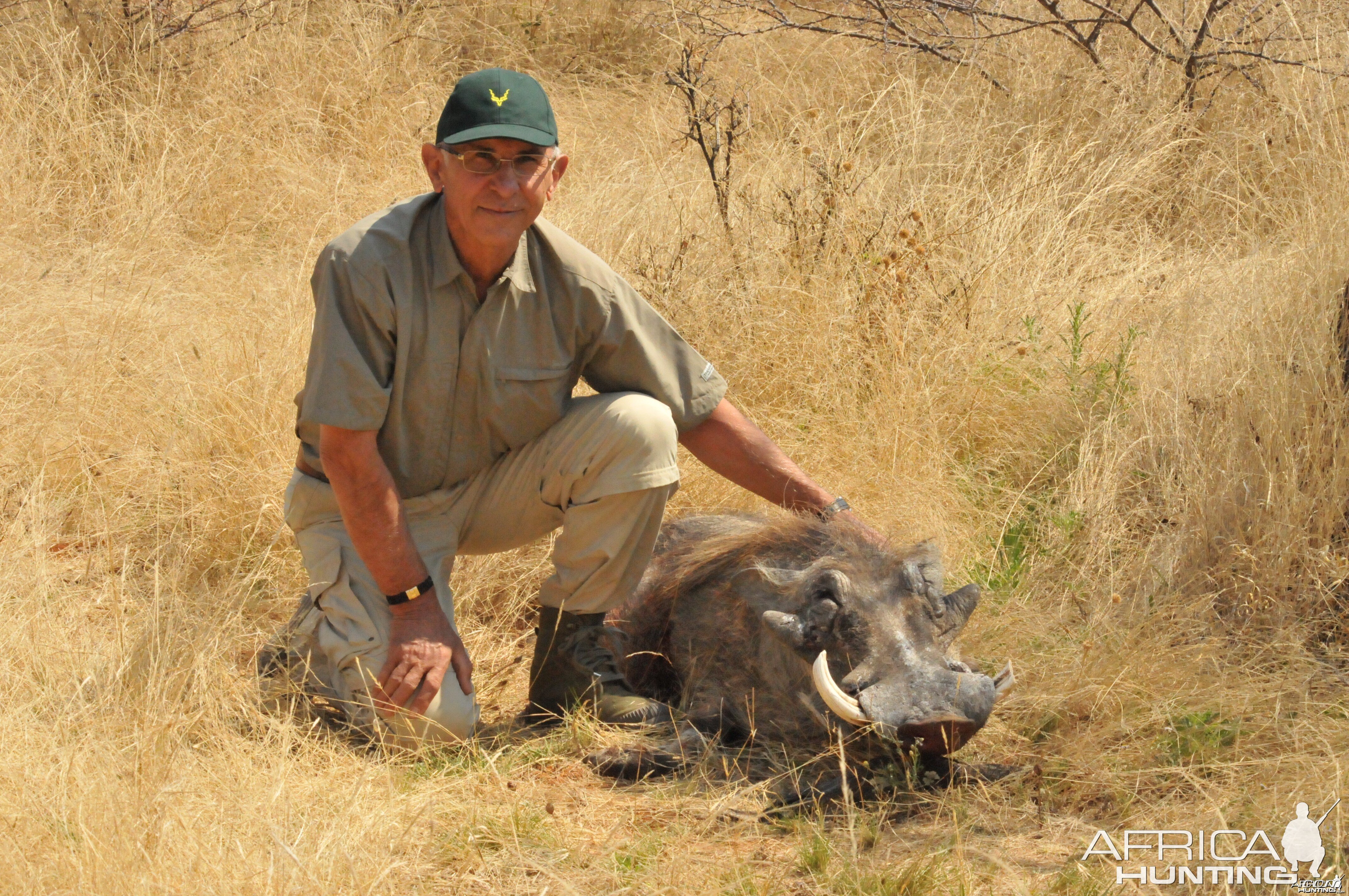 Hunting Warthog in Namibia