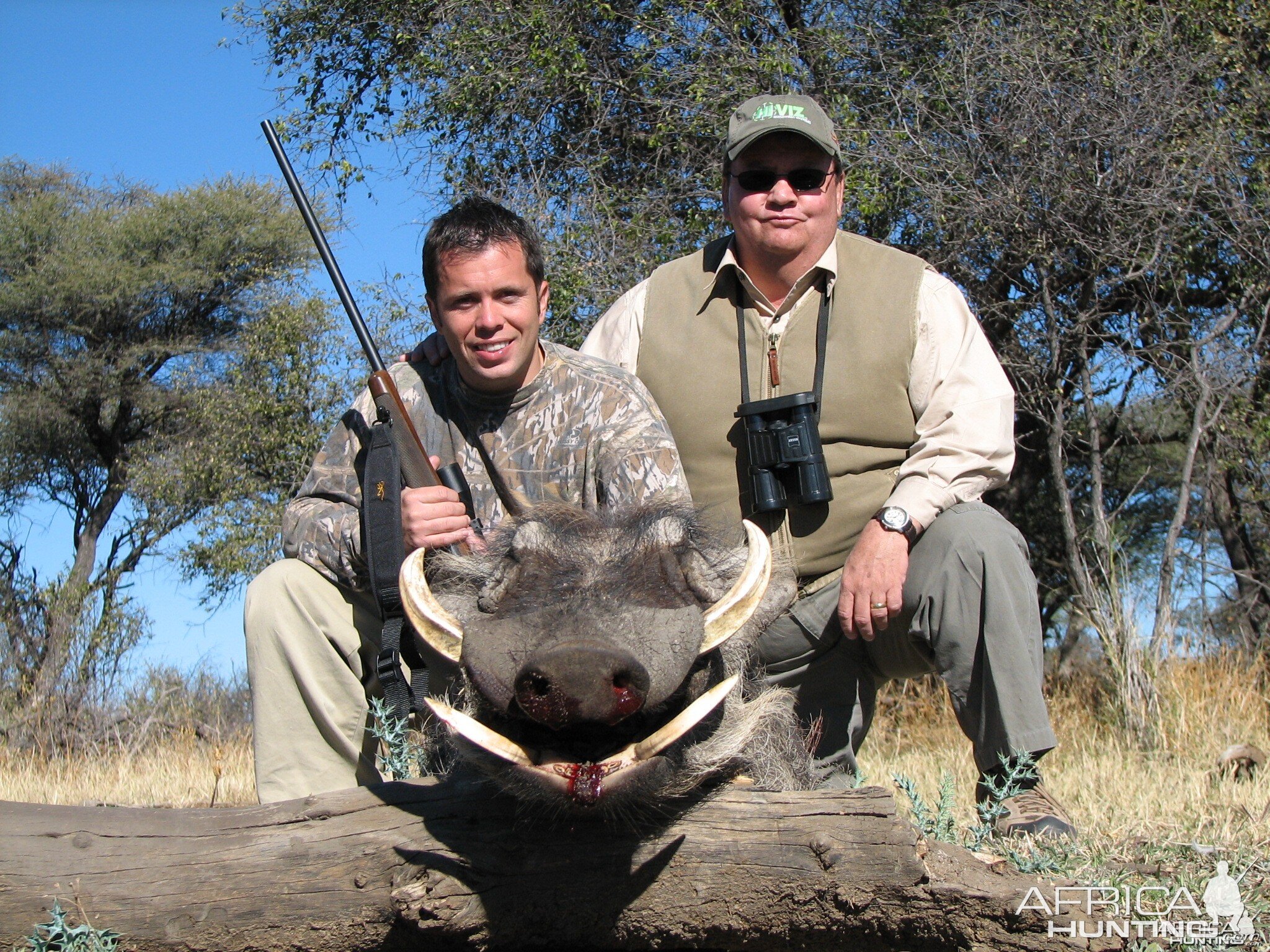 Hunting Warthog in Namibia