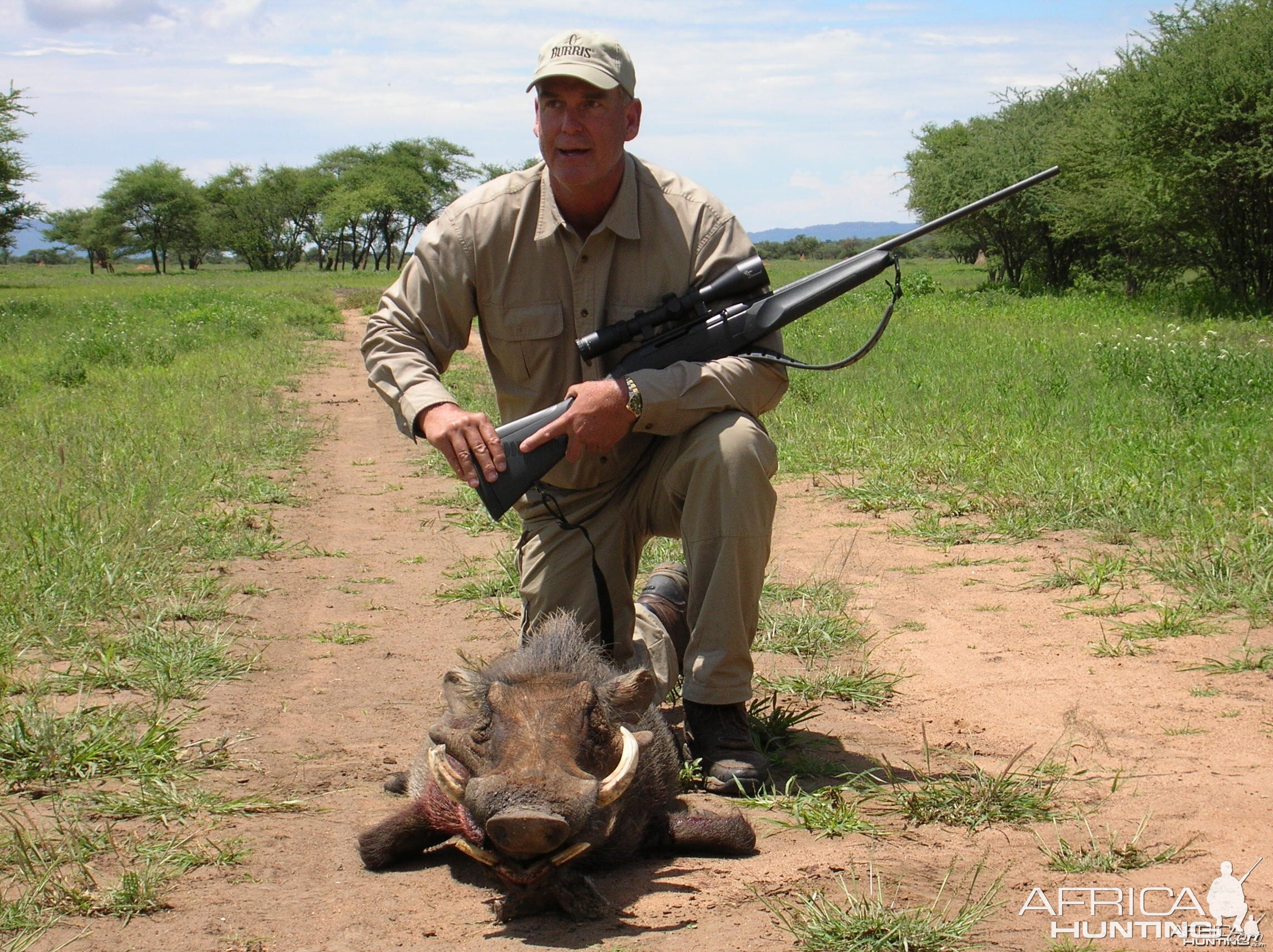 Hunting Warthog in Namibia