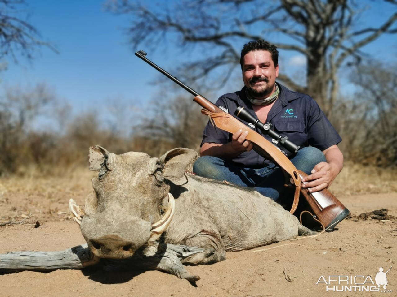 Hunting Warthog in South Africa