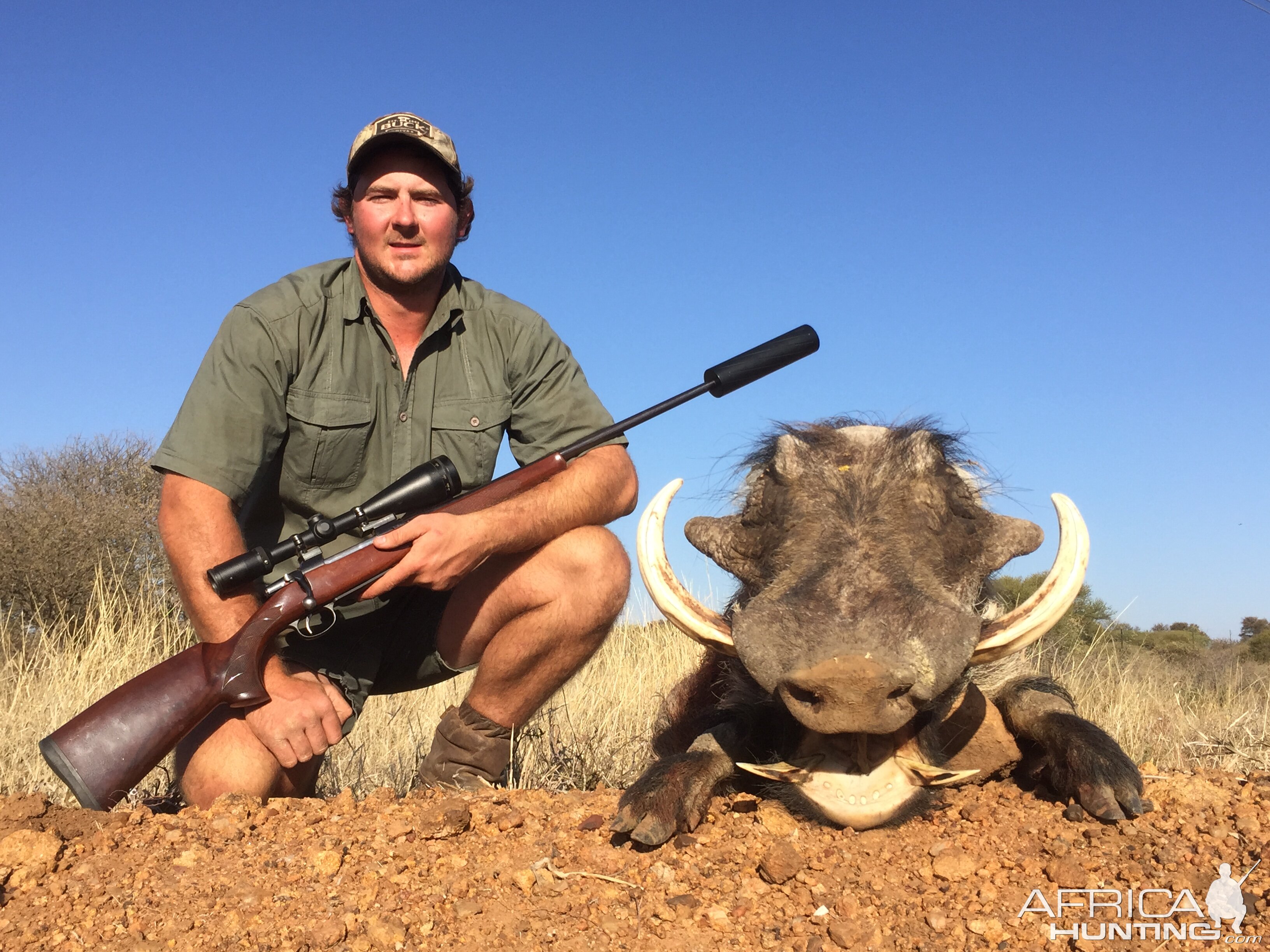 Hunting Warthog in South Africa