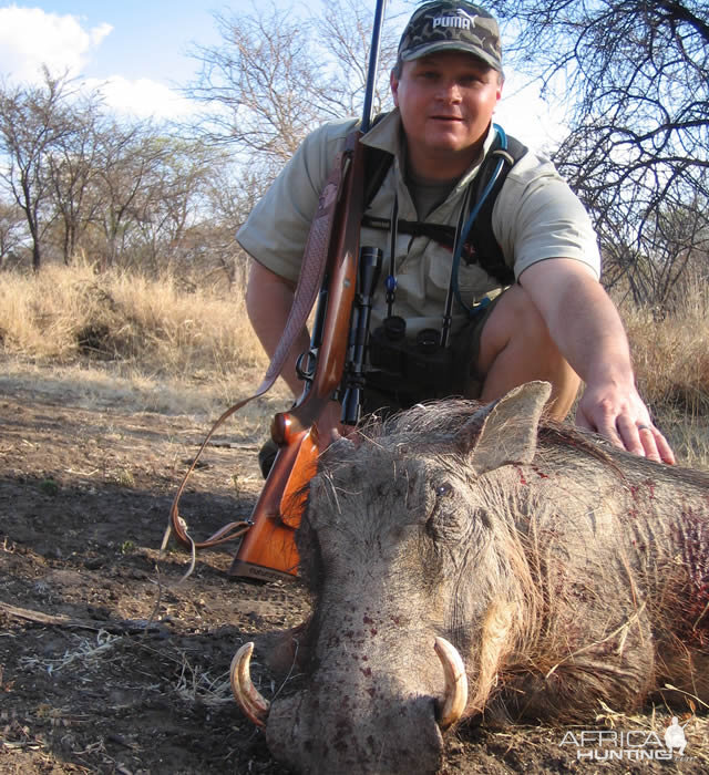 Hunting Warthog in South Africa