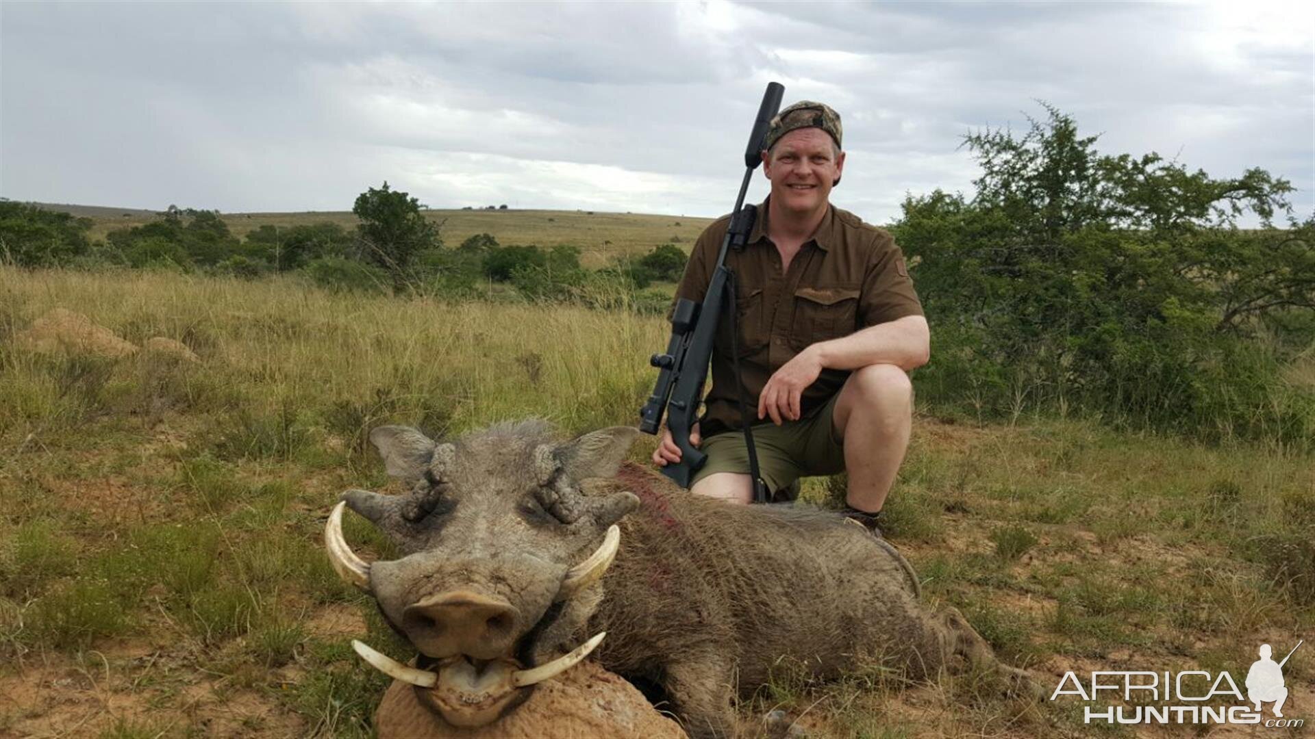 Hunting Warthog in South Africa