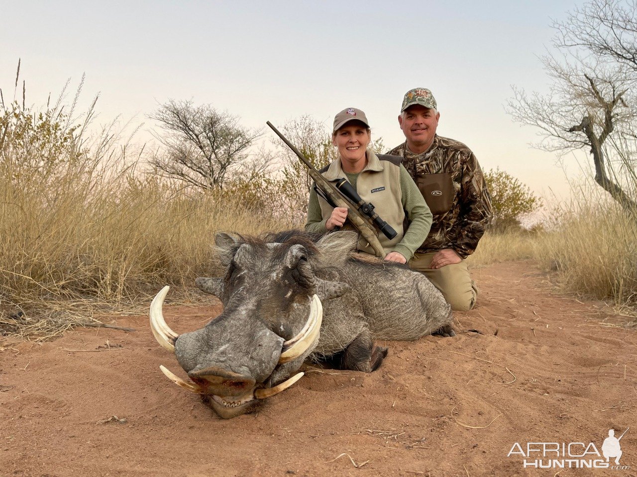 Hunting Warthog South Africa