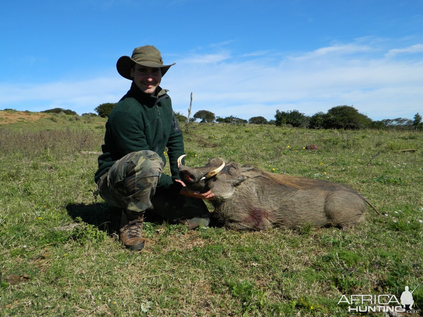 Hunting Warthog South Africa