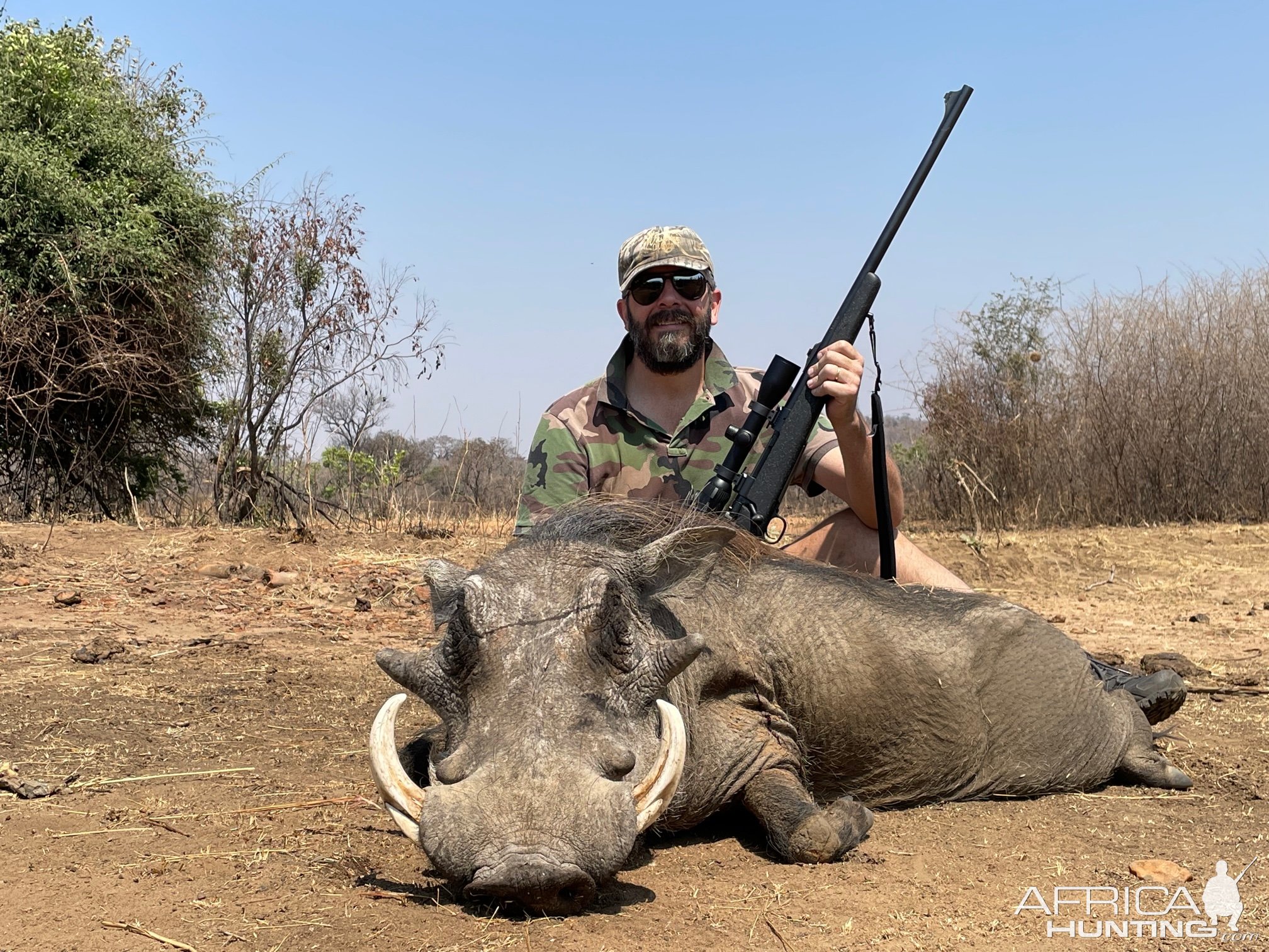 Hunting Warthog Zimbabwe