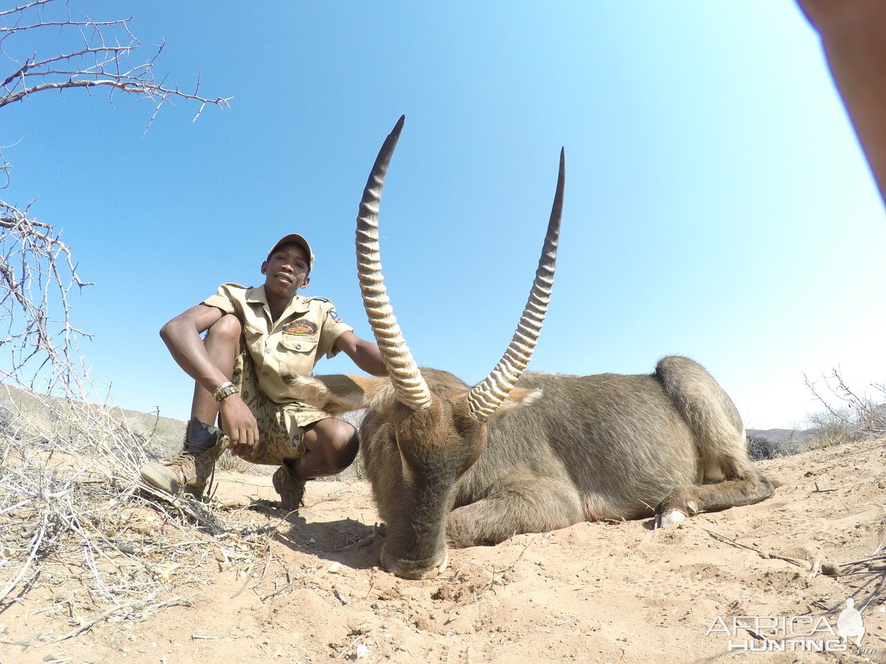 Hunting Waterbuck in Namibia