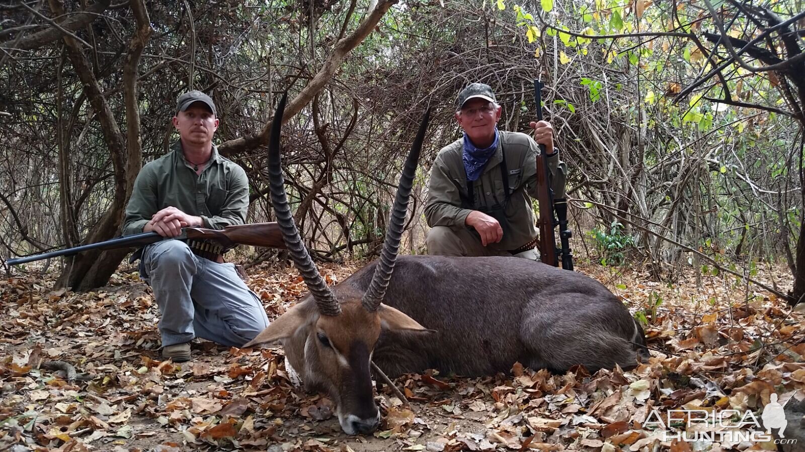 Hunting Waterbuck in Tanzania