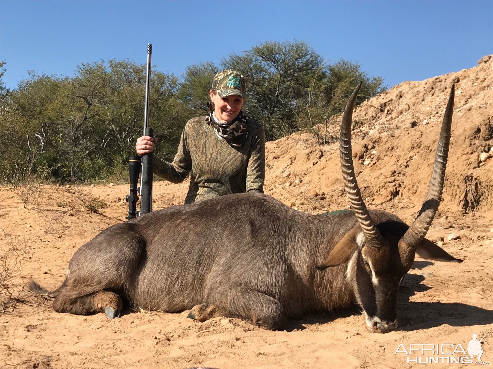 Hunting Waterbuck South Africa